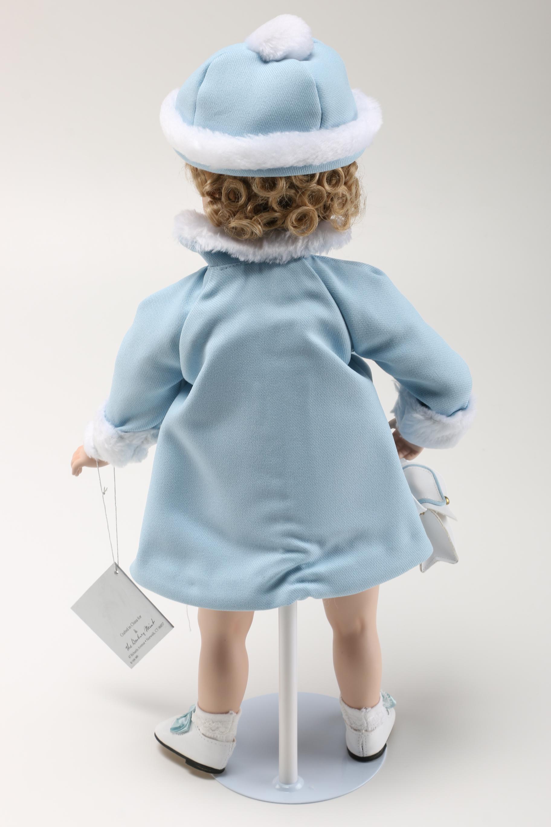 Four Danbury Mint Shirley Temple Dolls