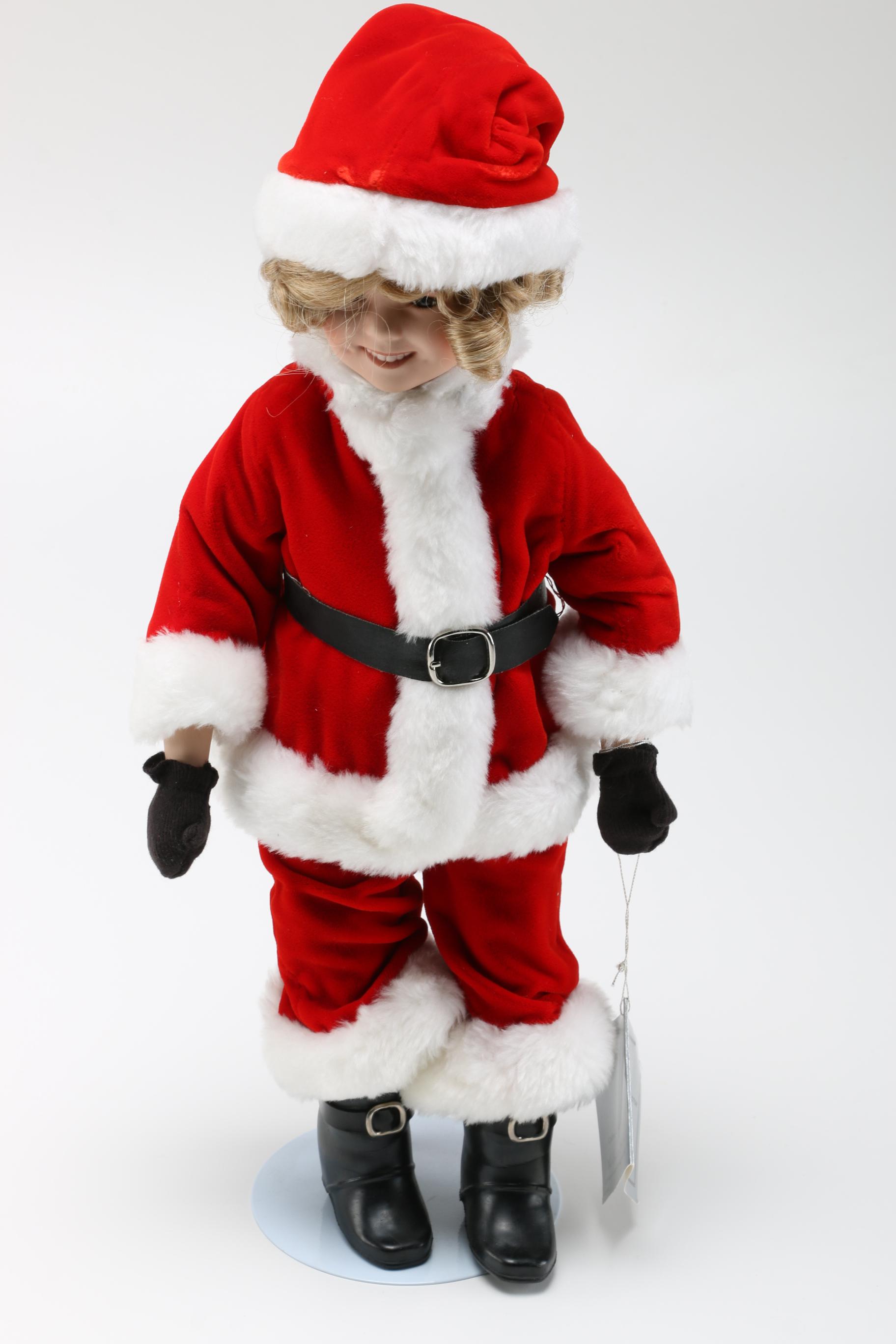 Four Danbury Mint Shirley Temple Dolls