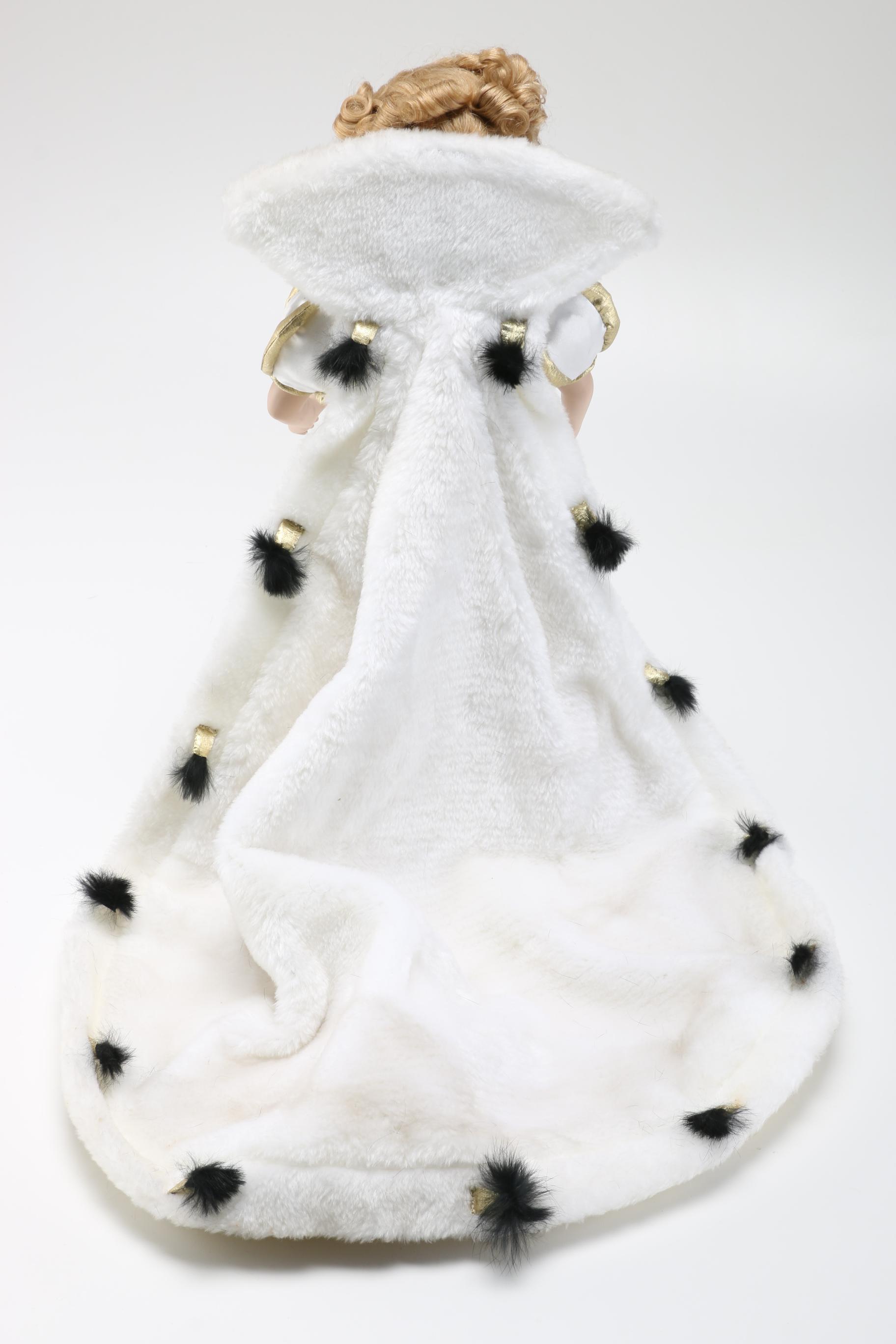 Four Danbury Mint Shirley Temple Dolls