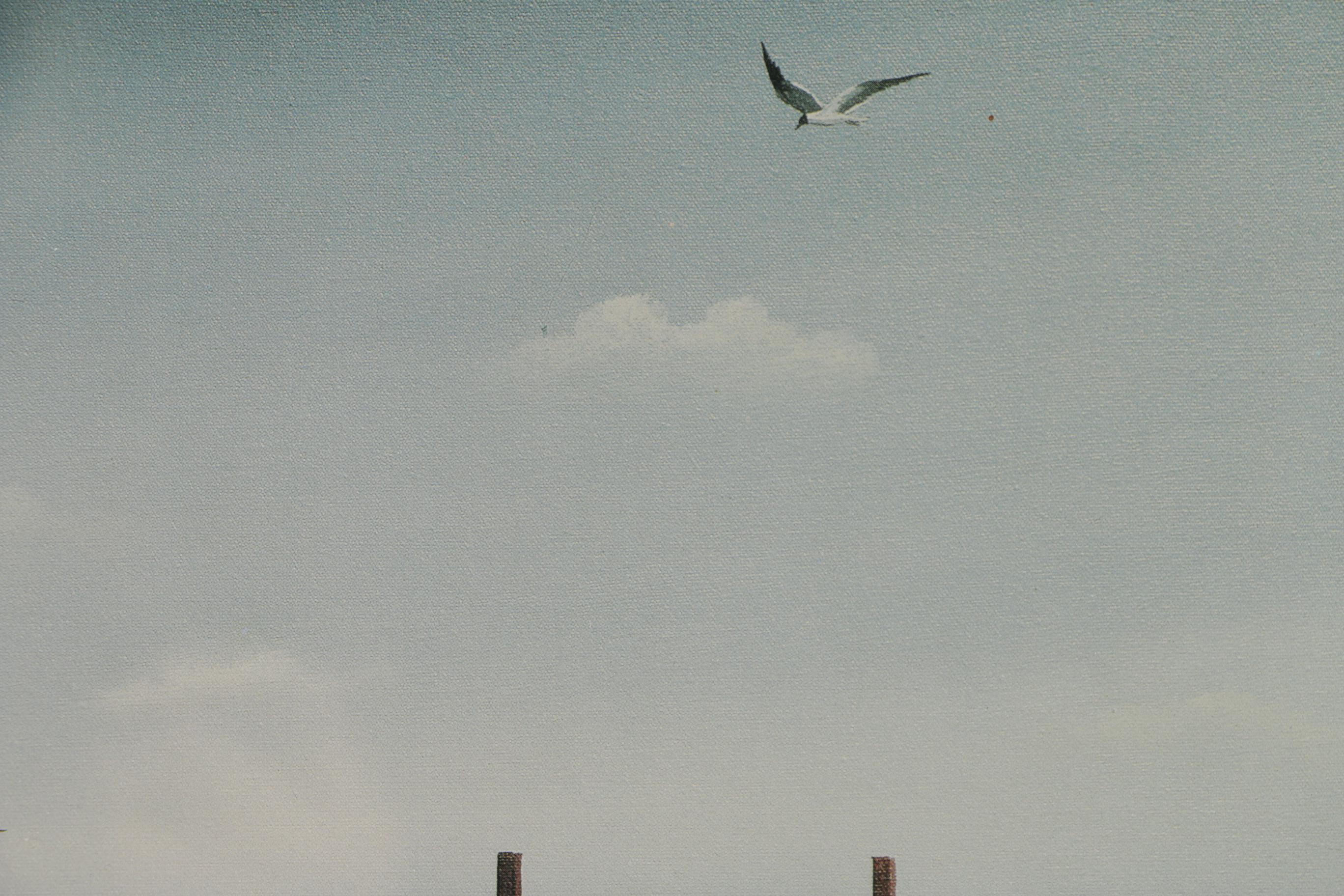 Ruth Ann Burgess Limited Edition Offset Lithograph "Reflection of Hatteras"