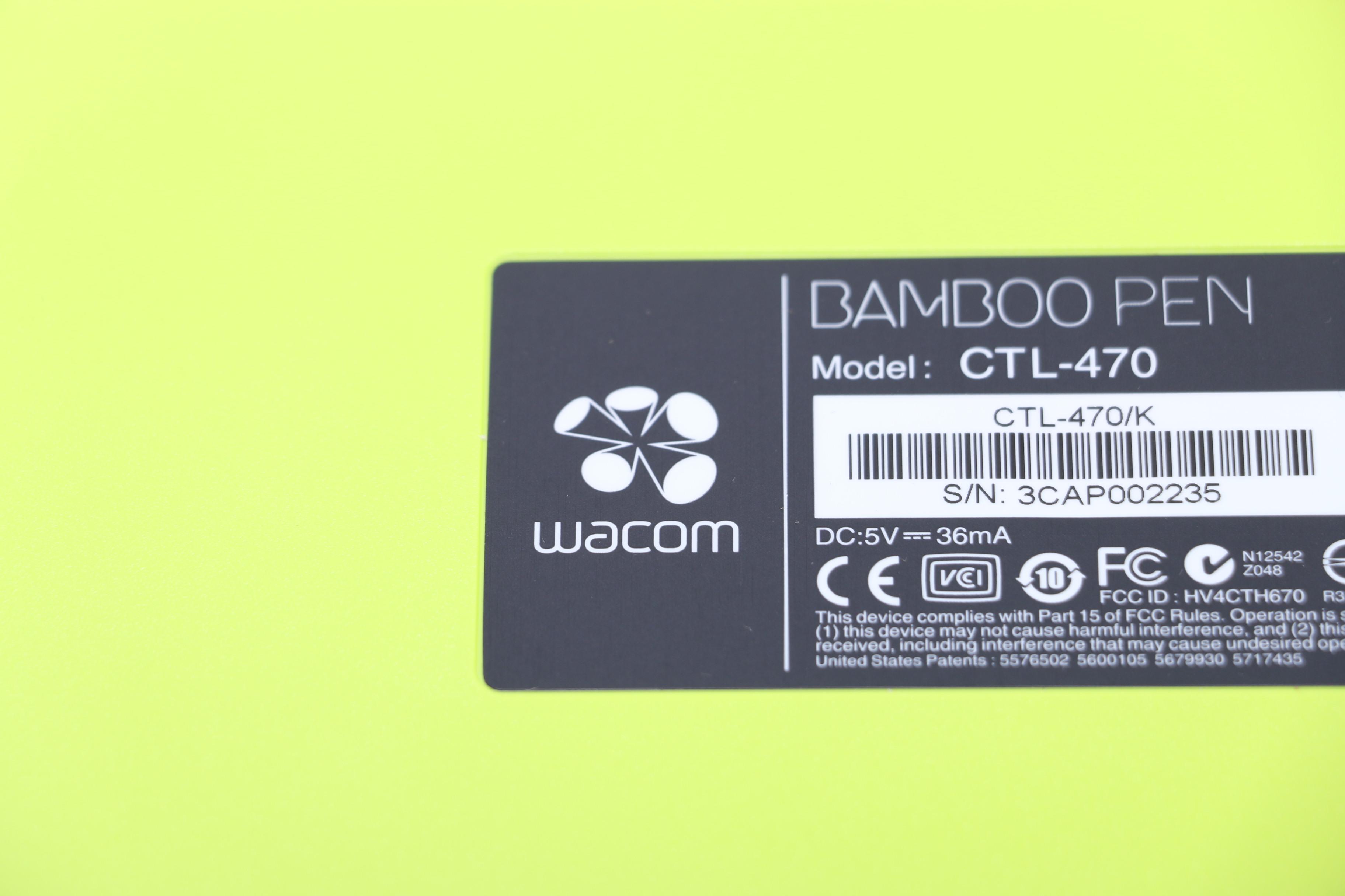 Wacom Bamboo Tablet