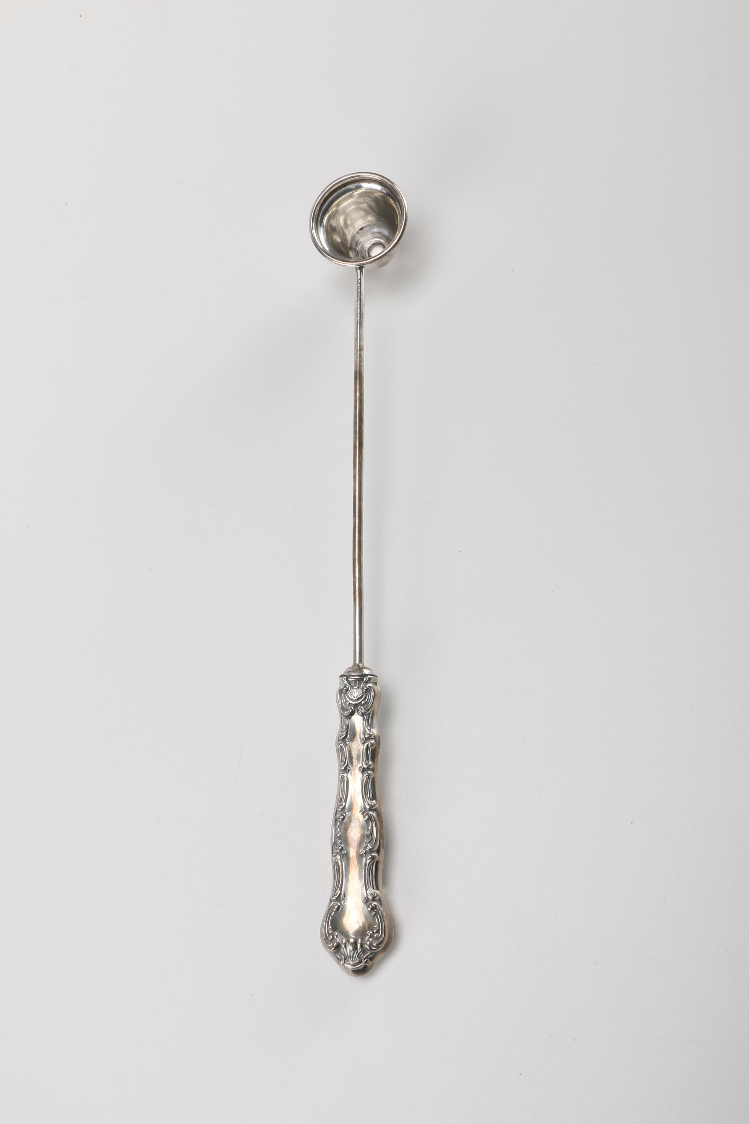 Gorham "Strasbourg" and Webster Sterling Candle Snuffers