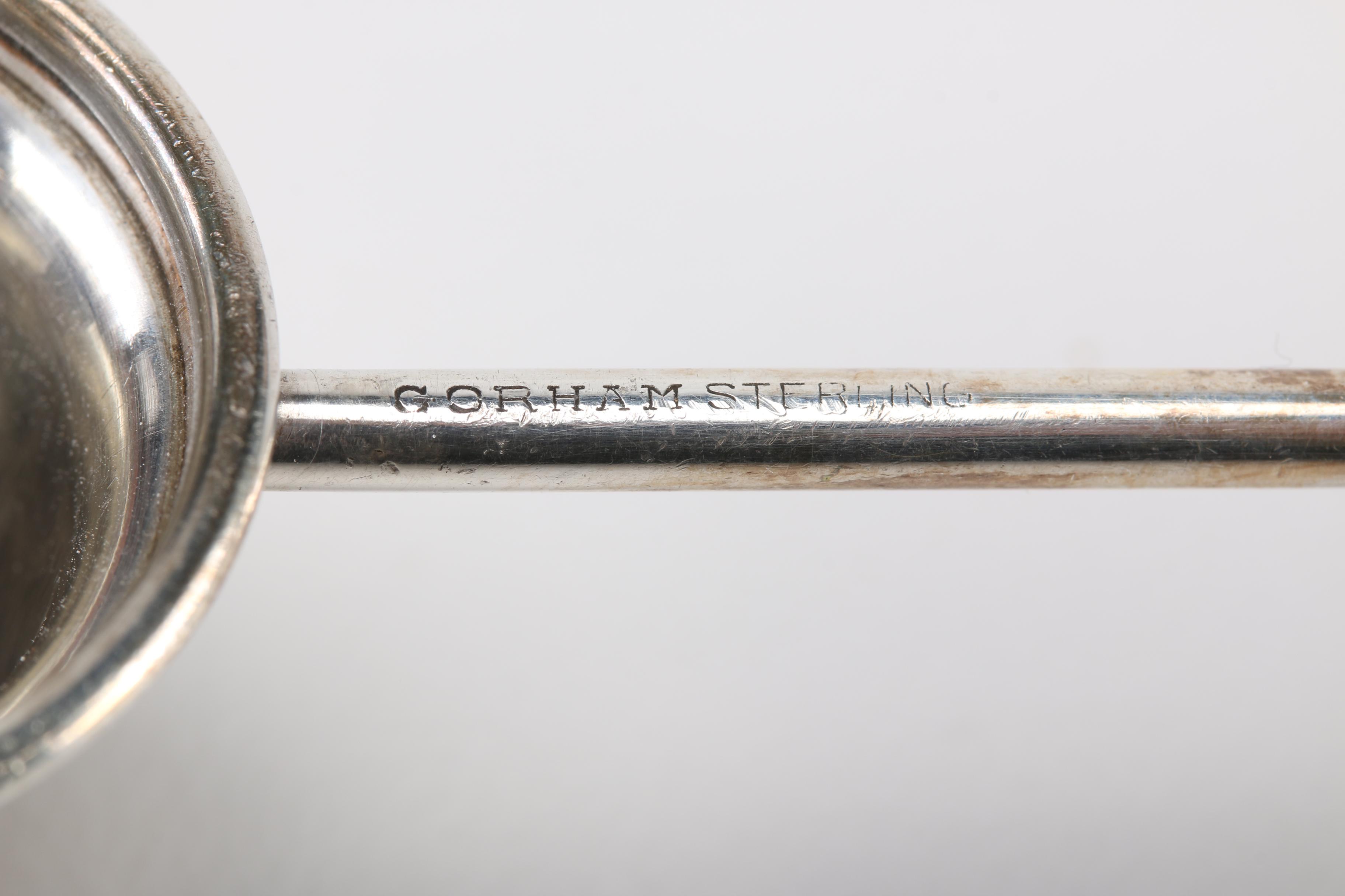 Gorham "Strasbourg" and Webster Sterling Candle Snuffers