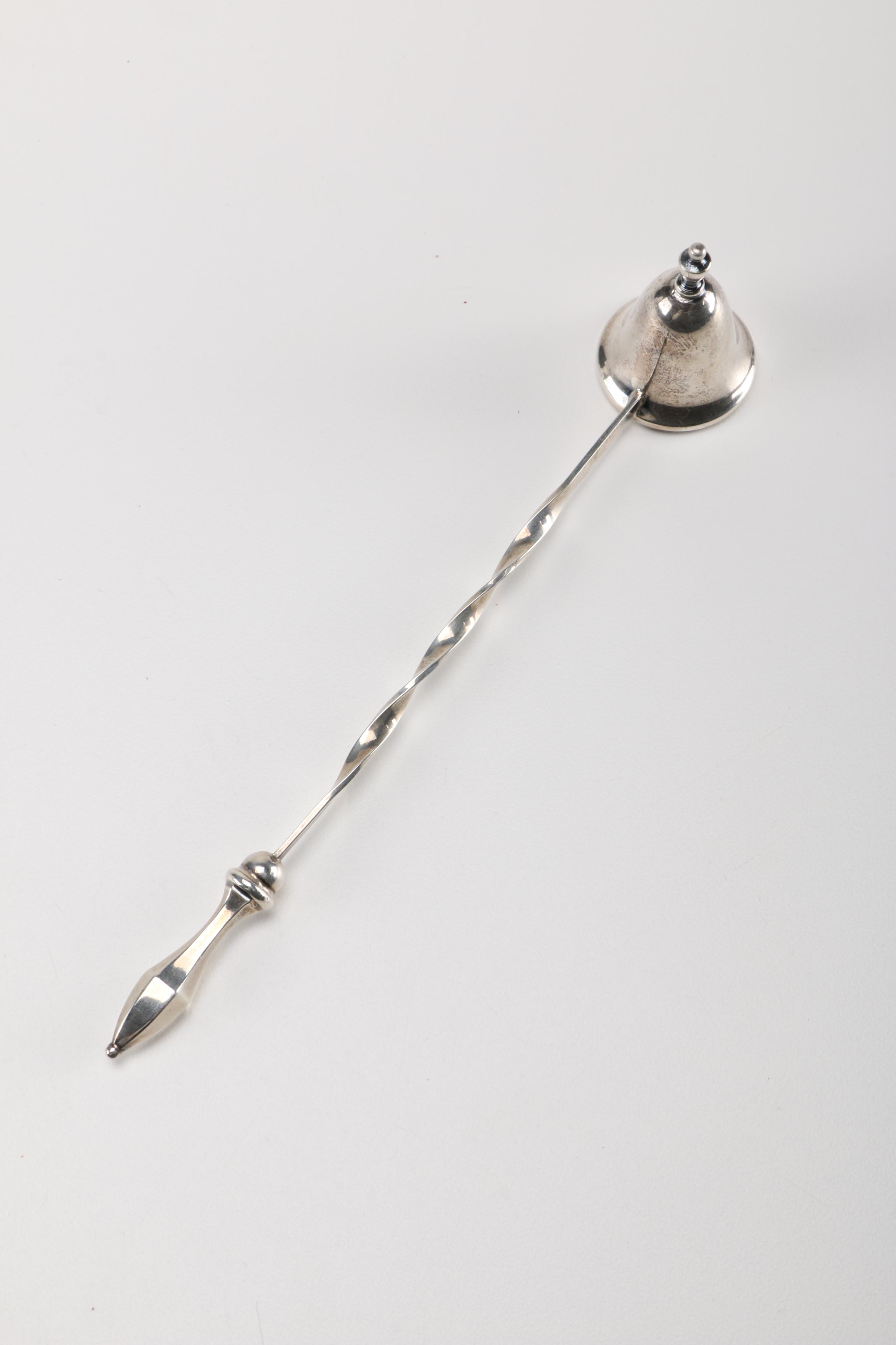 Gorham "Strasbourg" and Webster Sterling Candle Snuffers