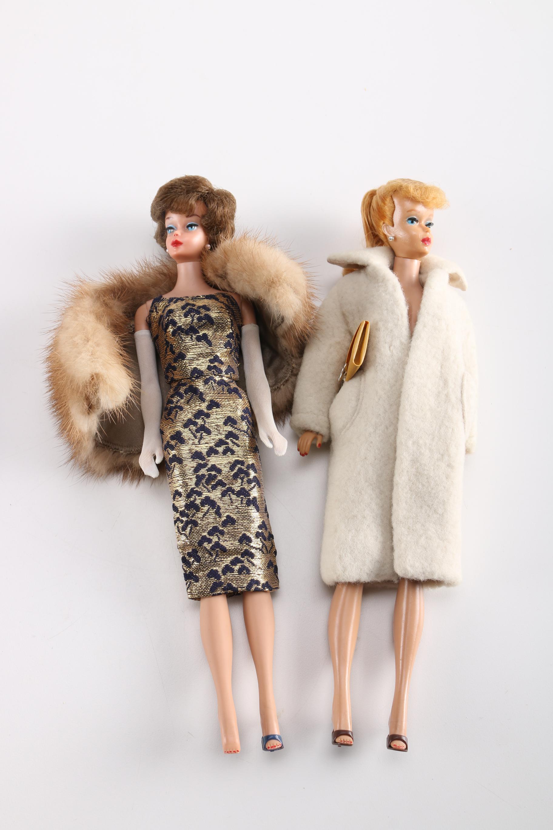 Trio of 1960's Barbie Dolls
