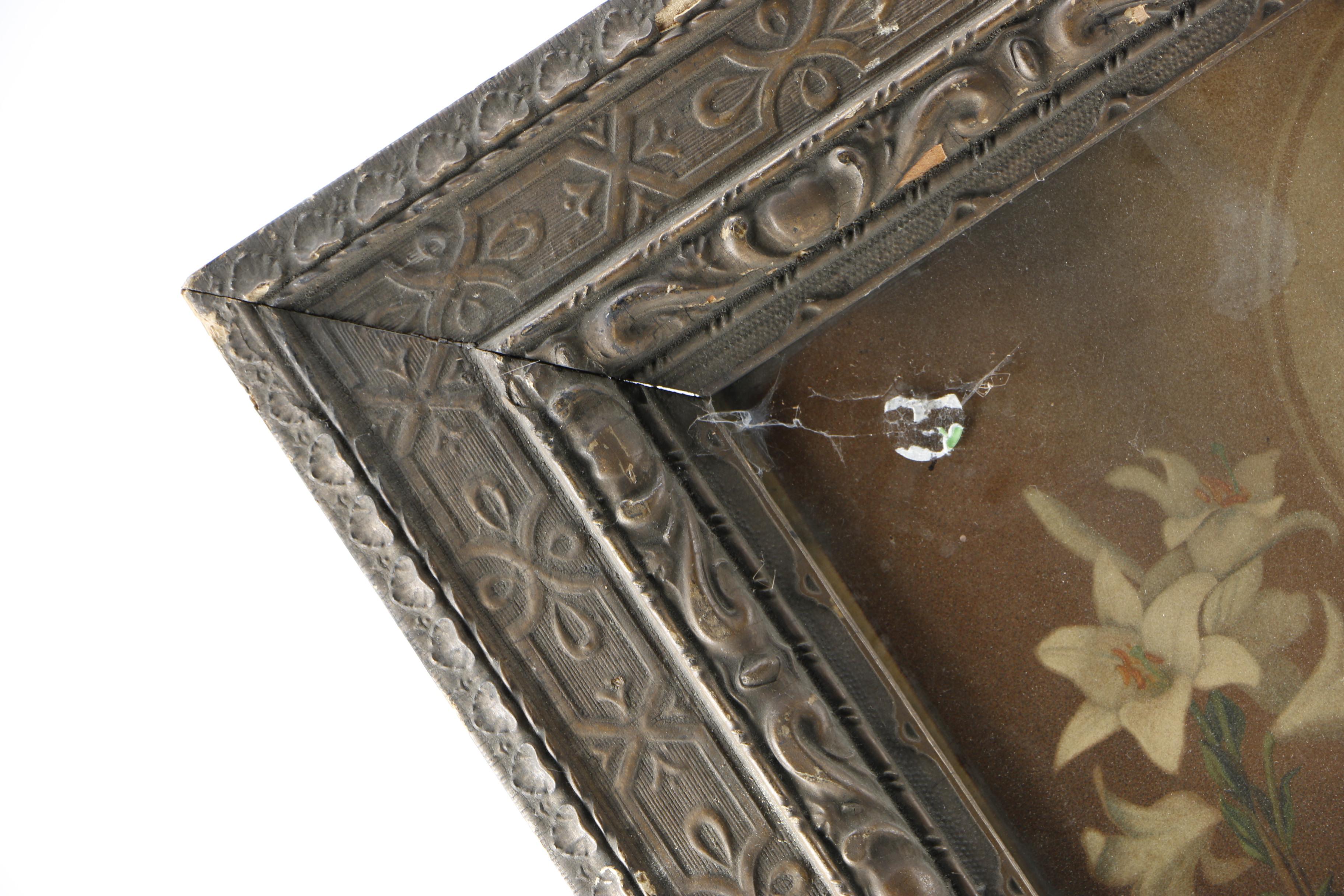 O. Voelkel Chromolithograph "St. Catherine"