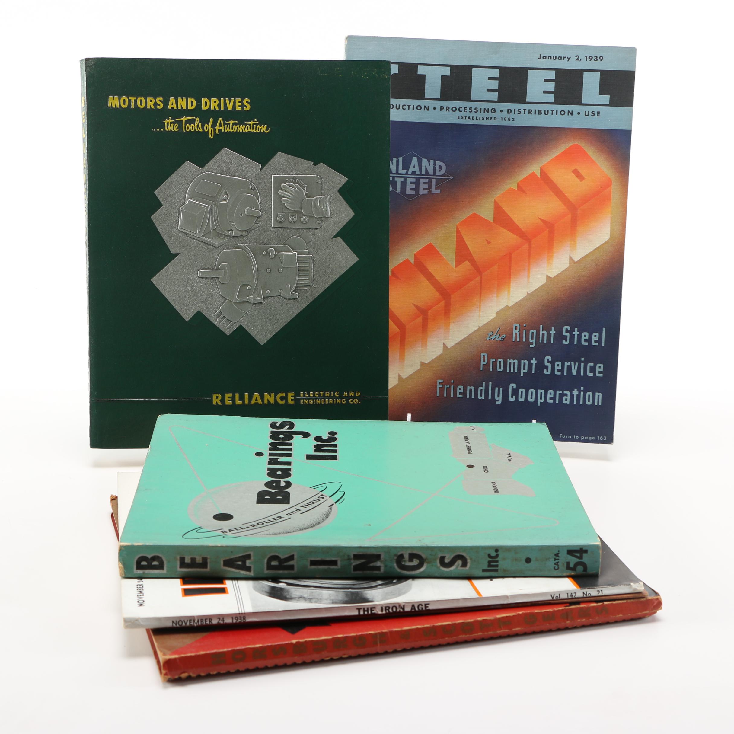 Collection of Vintage Industrial Catalogs