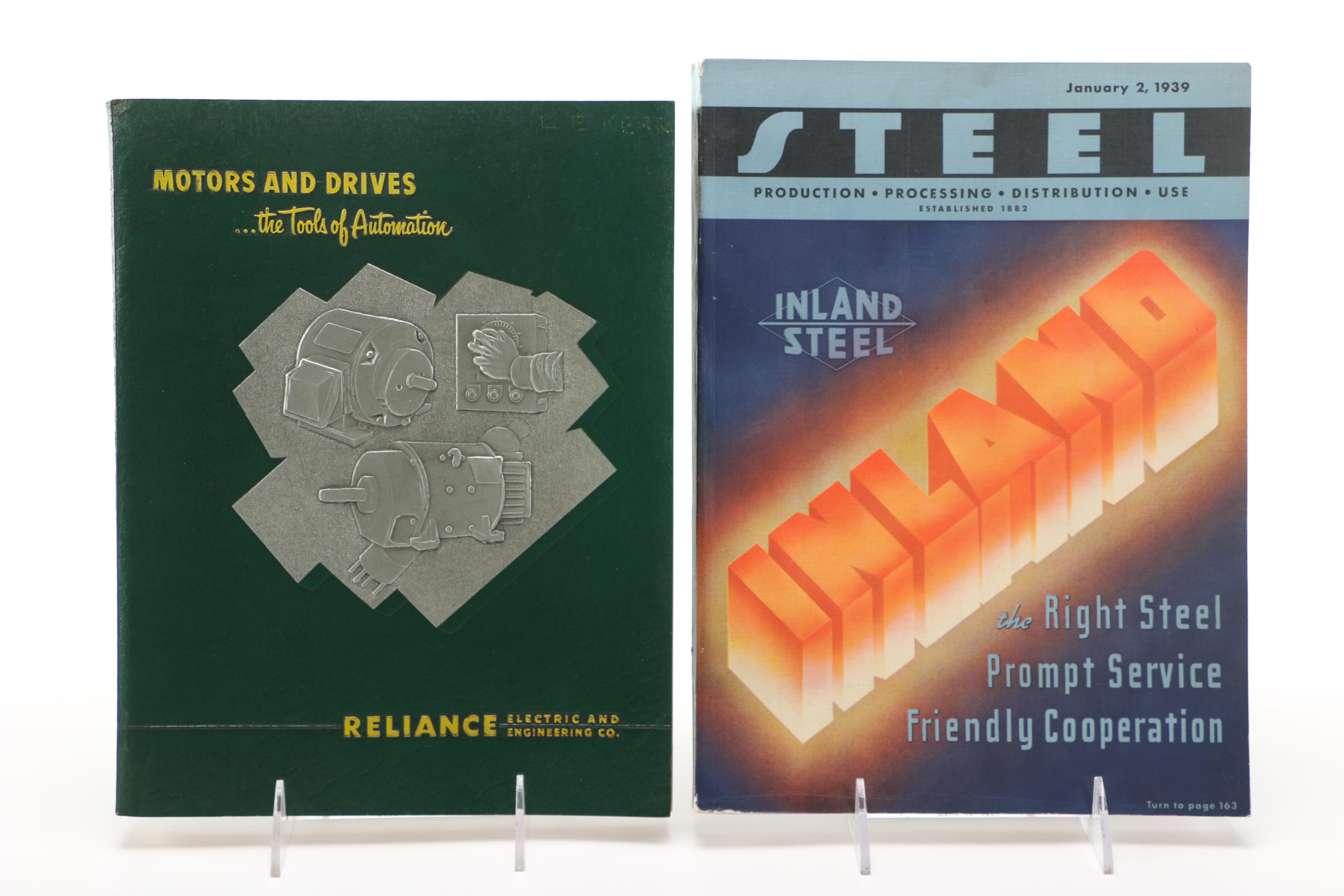 Collection of Vintage Industrial Catalogs