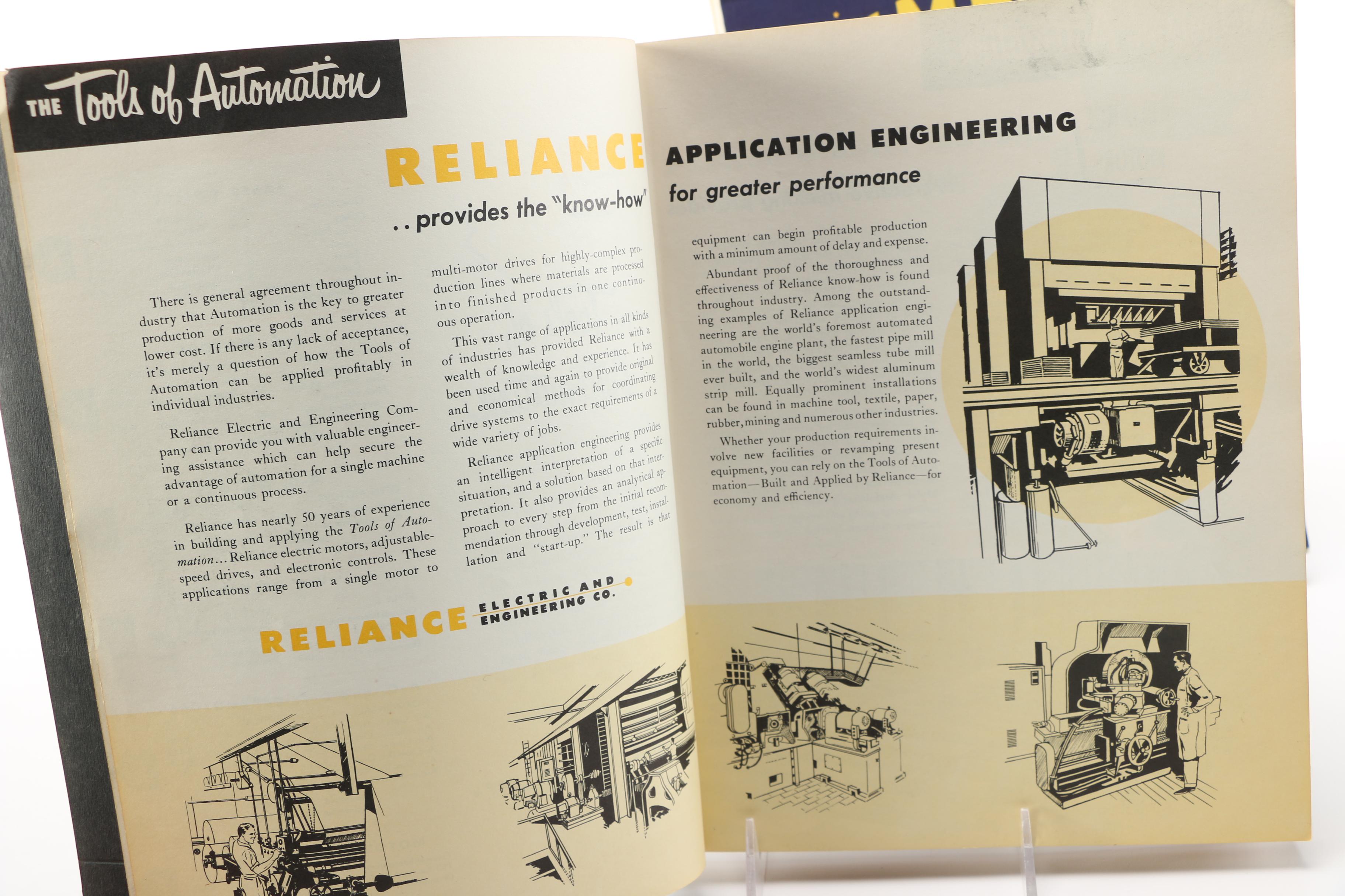 Collection of Vintage Industrial Catalogs