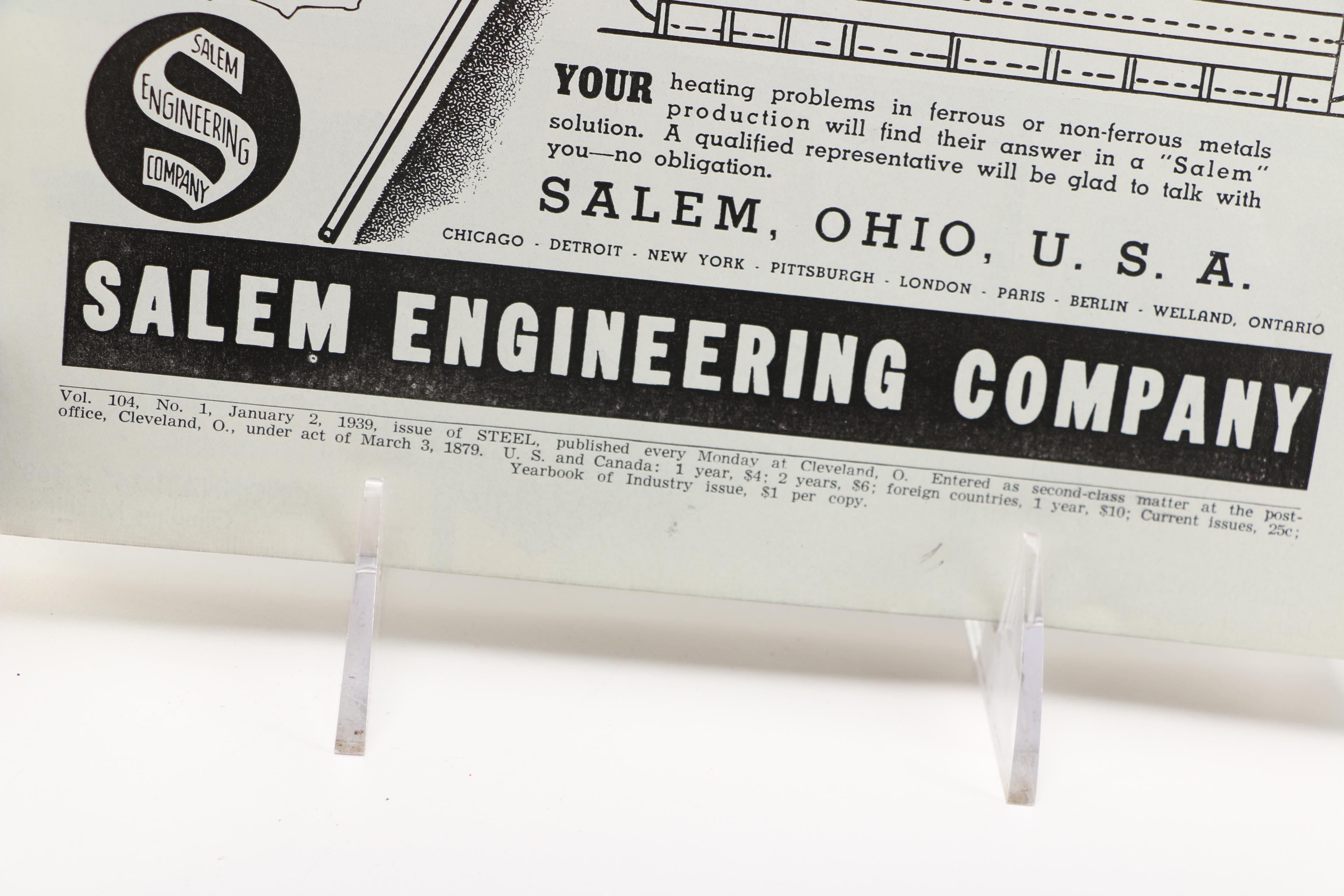 Collection of Vintage Industrial Catalogs