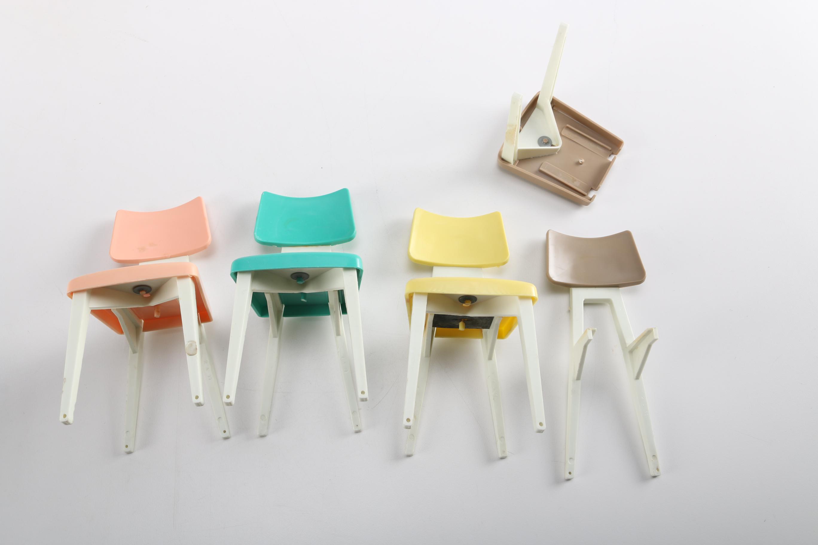 1960s Barbie Dream Kitchen, Ken and Ponytail Swirl Barbie