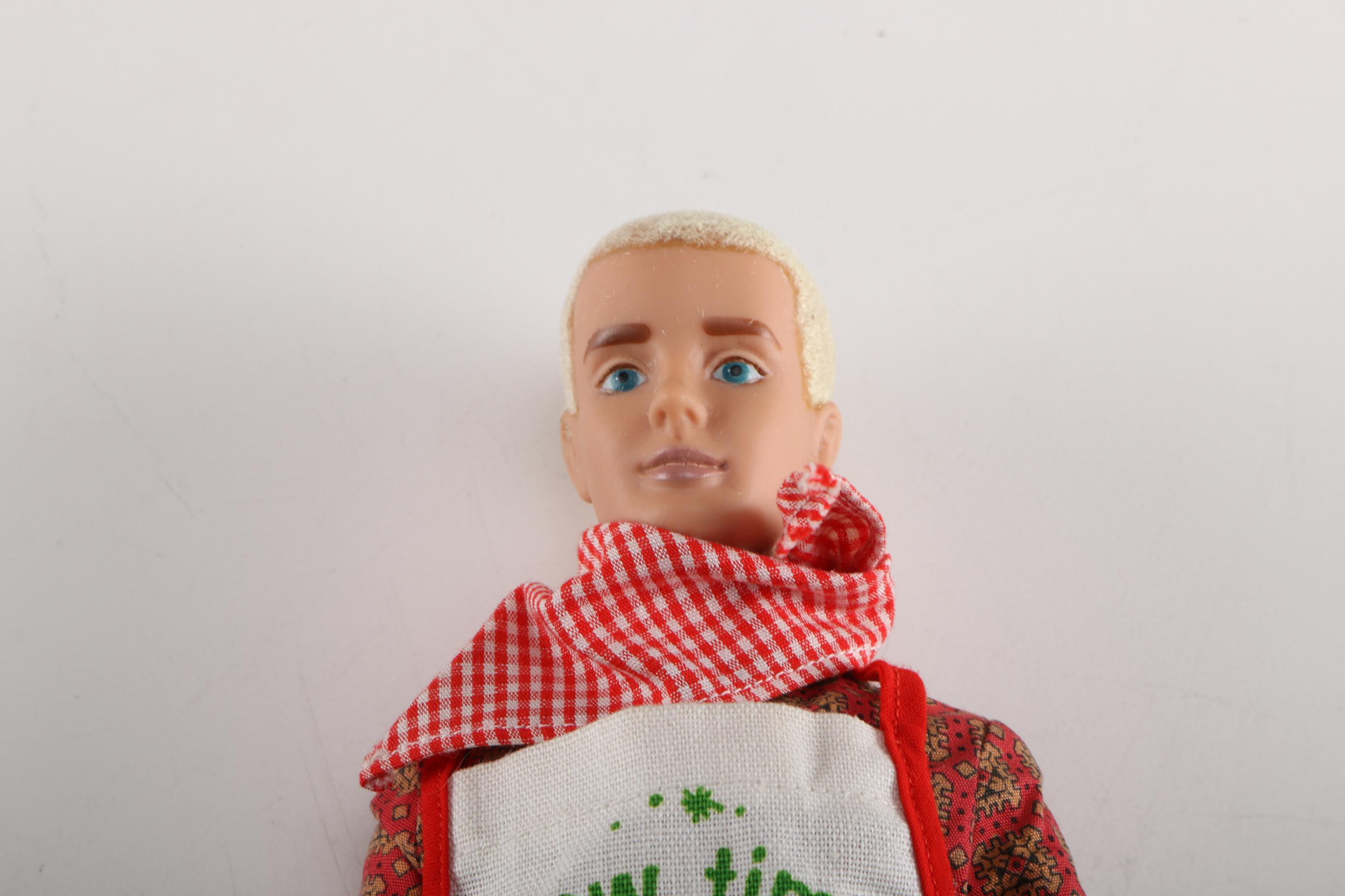 1960s Barbie Dream Kitchen, Ken and Ponytail Swirl Barbie