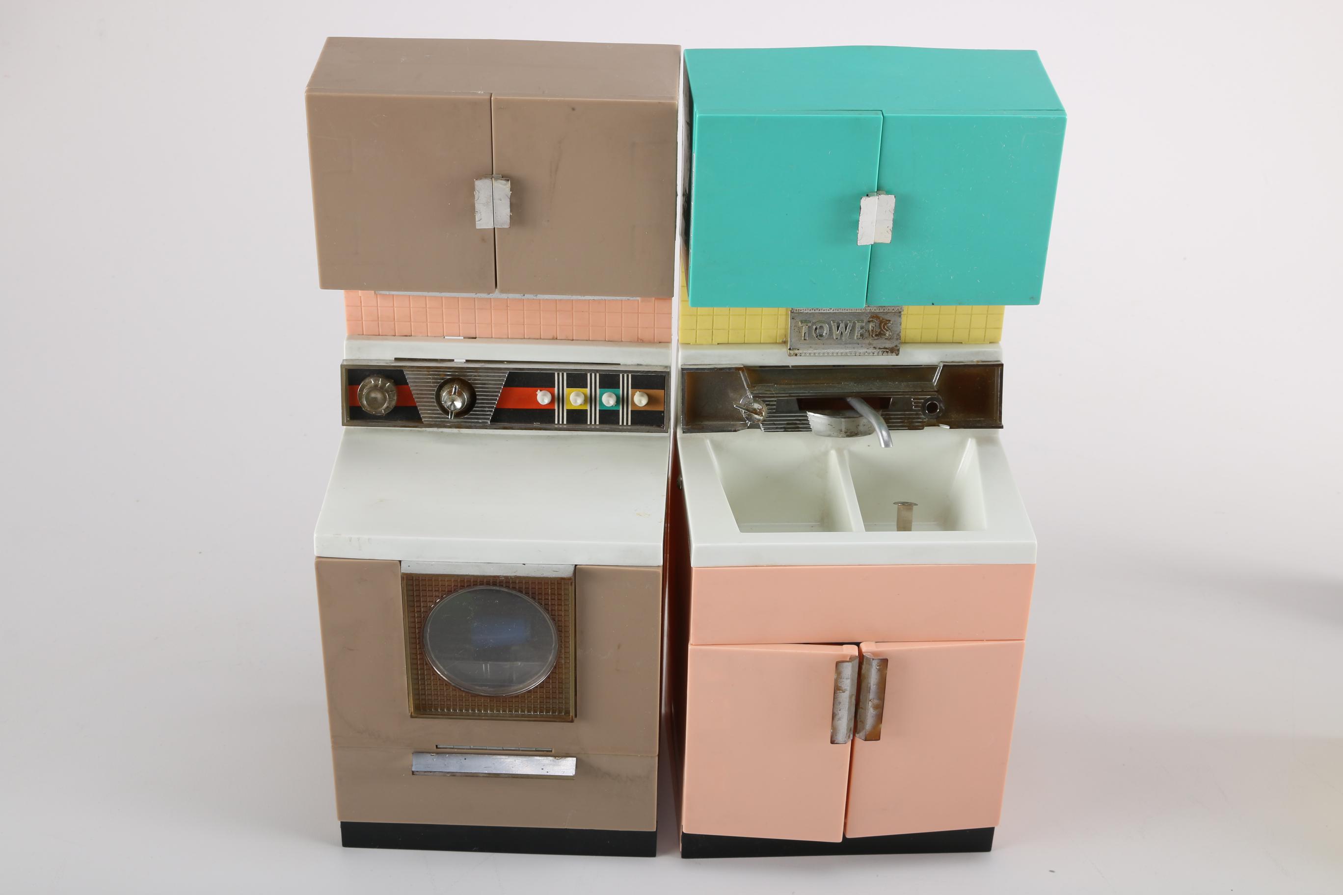 1960s Barbie Dream Kitchen, Ken and Ponytail Swirl Barbie