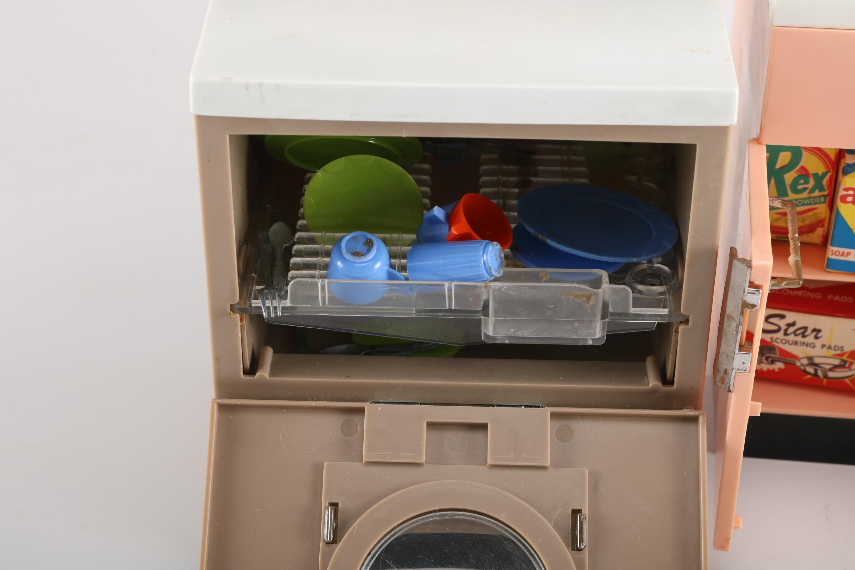 1960s Barbie Dream Kitchen, Ken and Ponytail Swirl Barbie