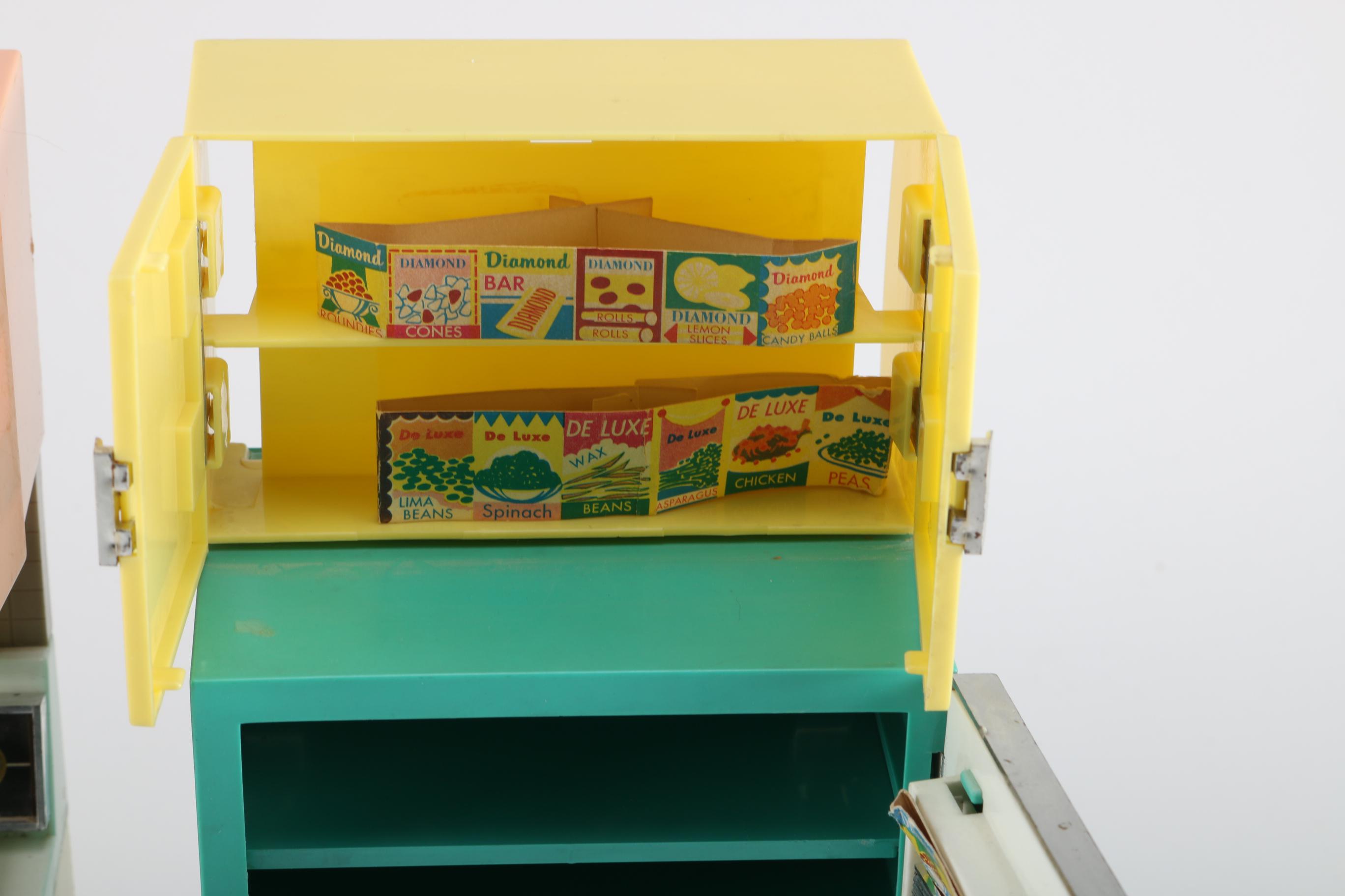 1960s Barbie Dream Kitchen, Ken and Ponytail Swirl Barbie