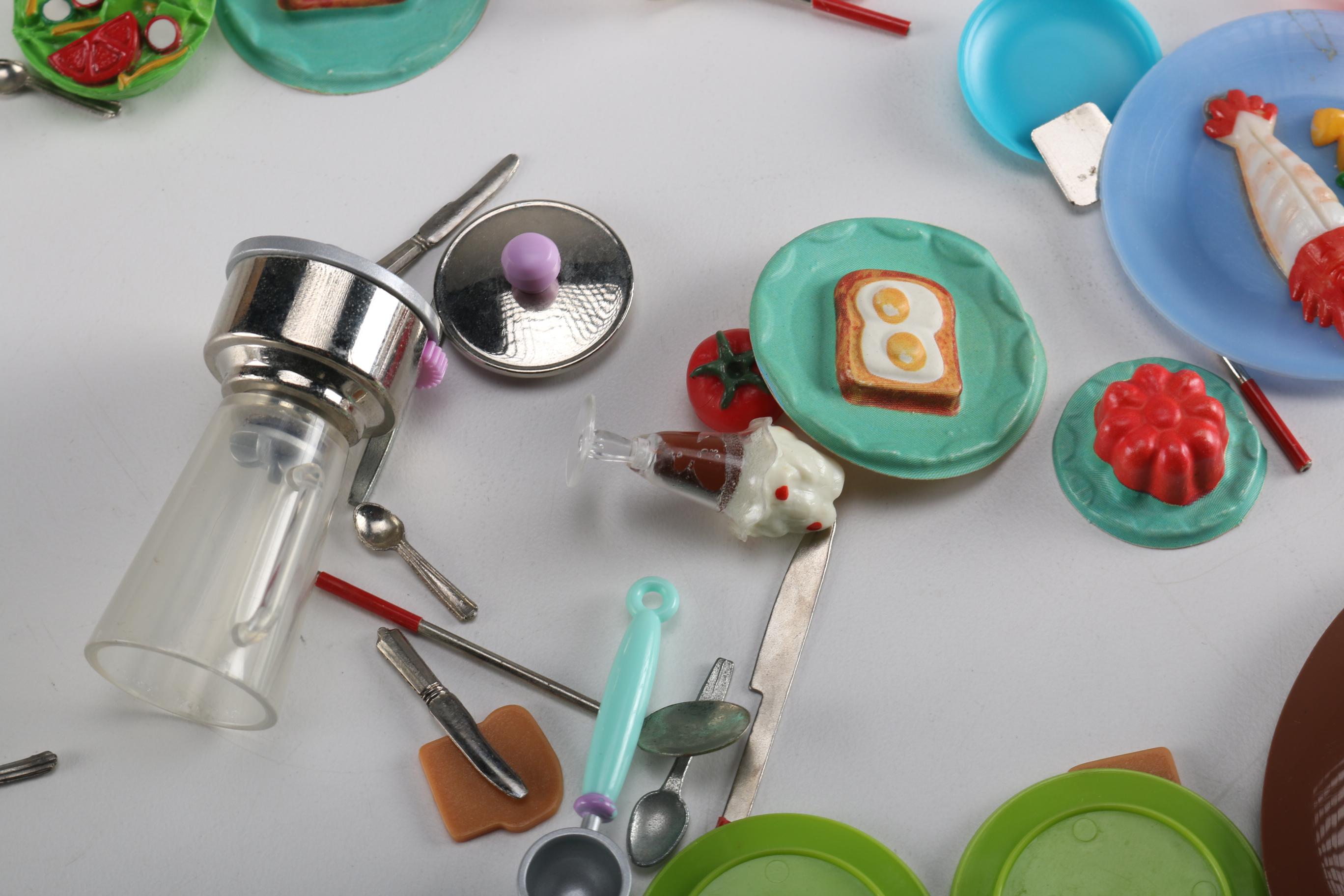 1960s Barbie Dream Kitchen, Ken and Ponytail Swirl Barbie