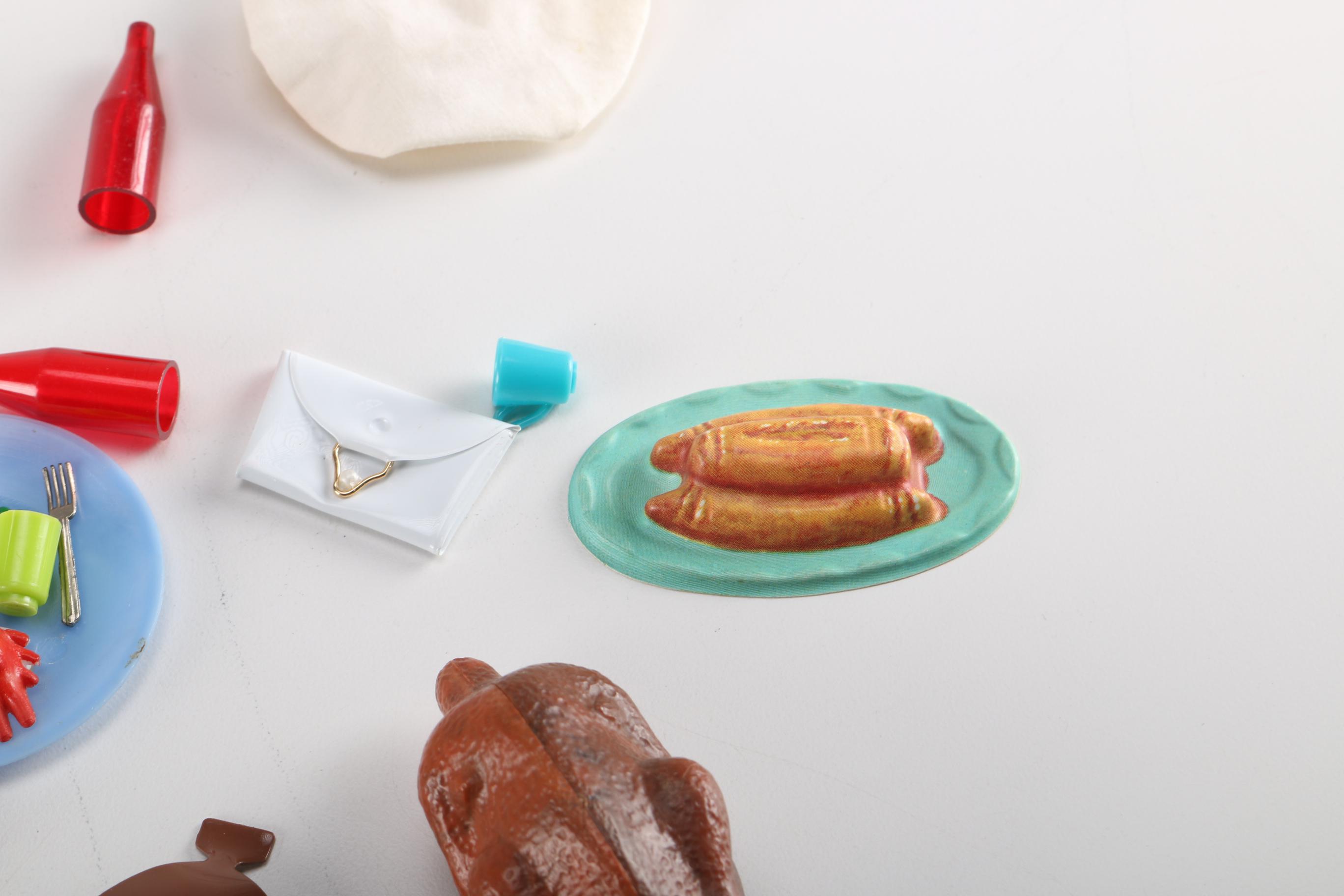 1960s Barbie Dream Kitchen, Ken and Ponytail Swirl Barbie