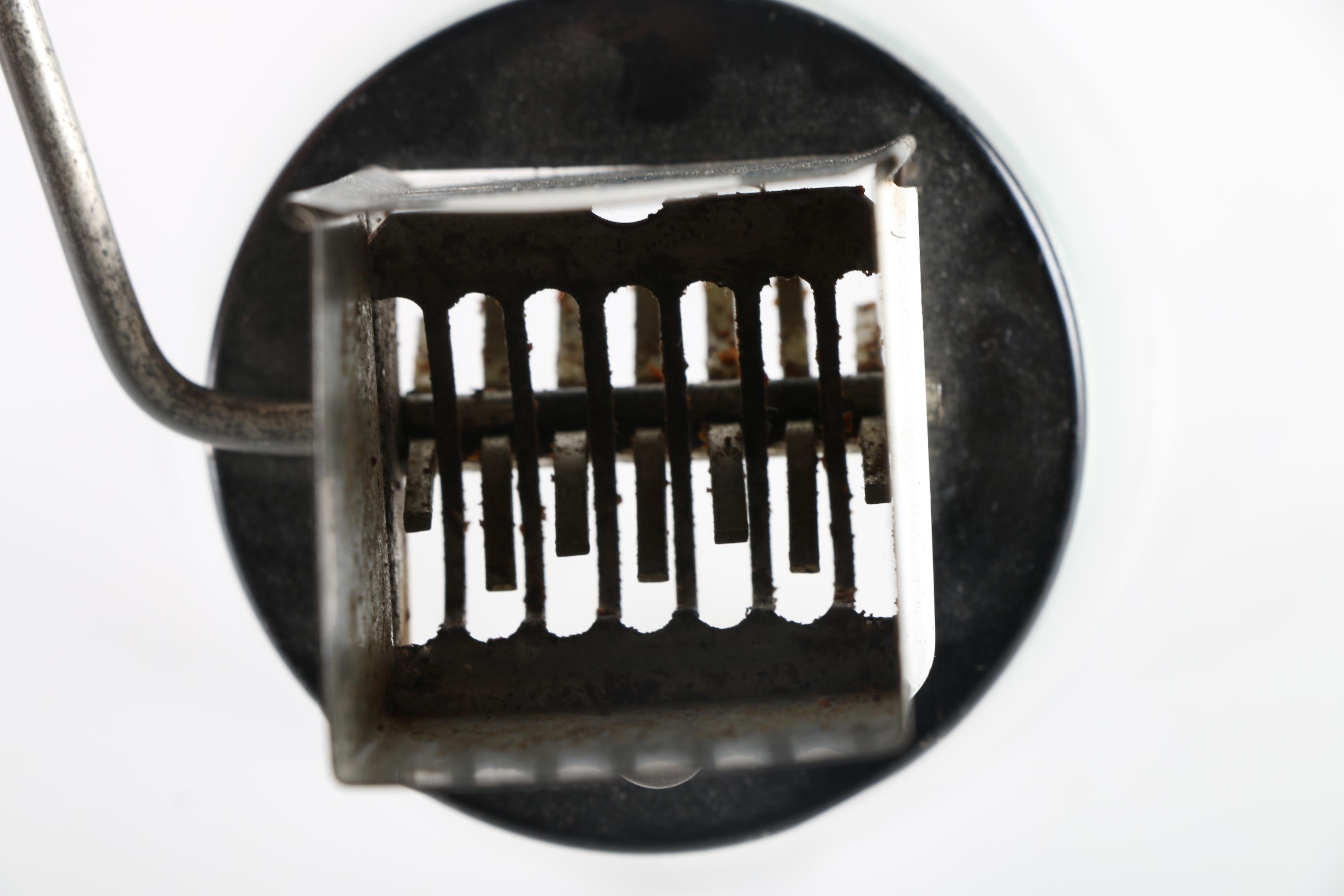 Collection of Kitchenware With Ceramic Cruets and Vintage Ice Crusher