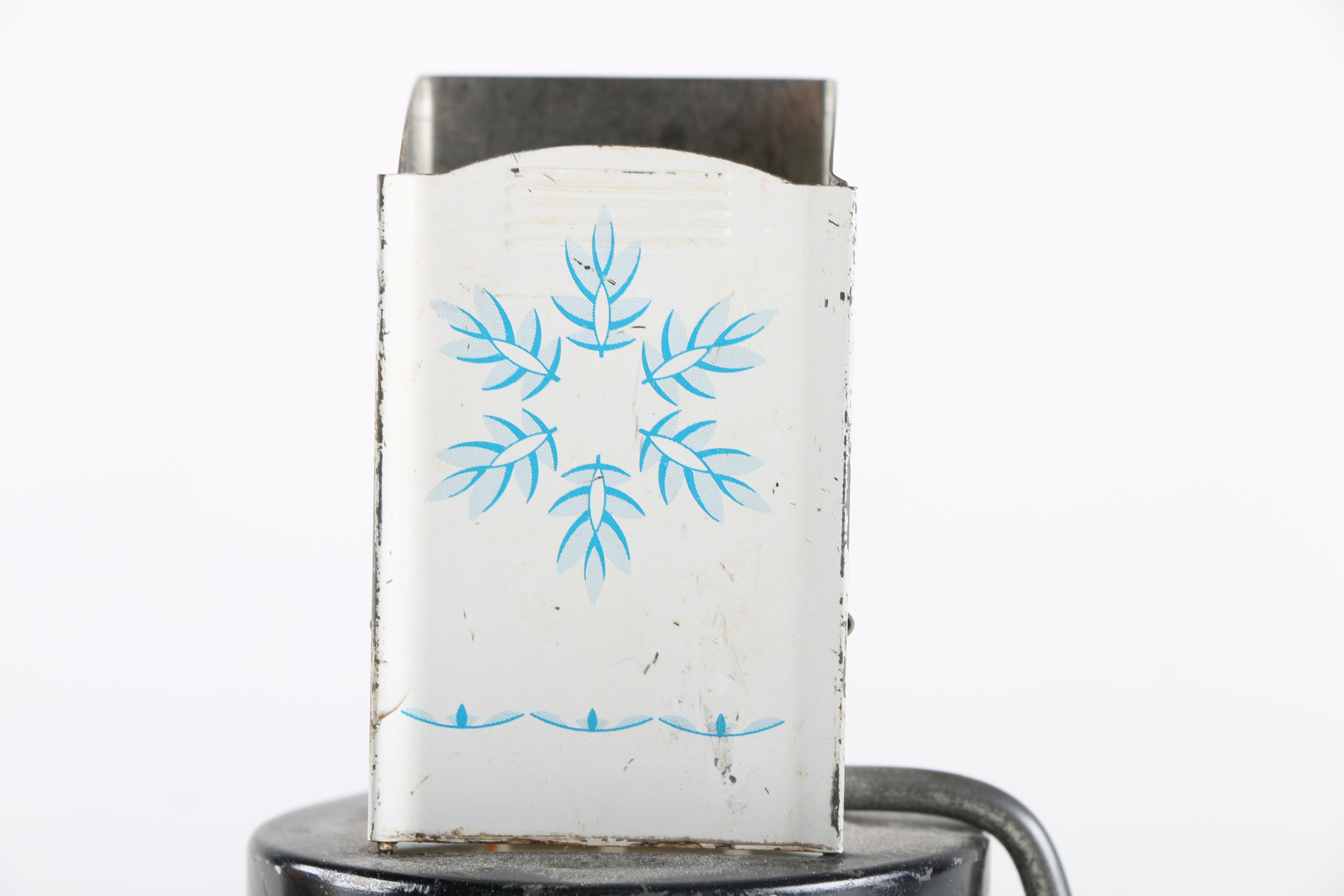 Collection of Kitchenware With Ceramic Cruets and Vintage Ice Crusher