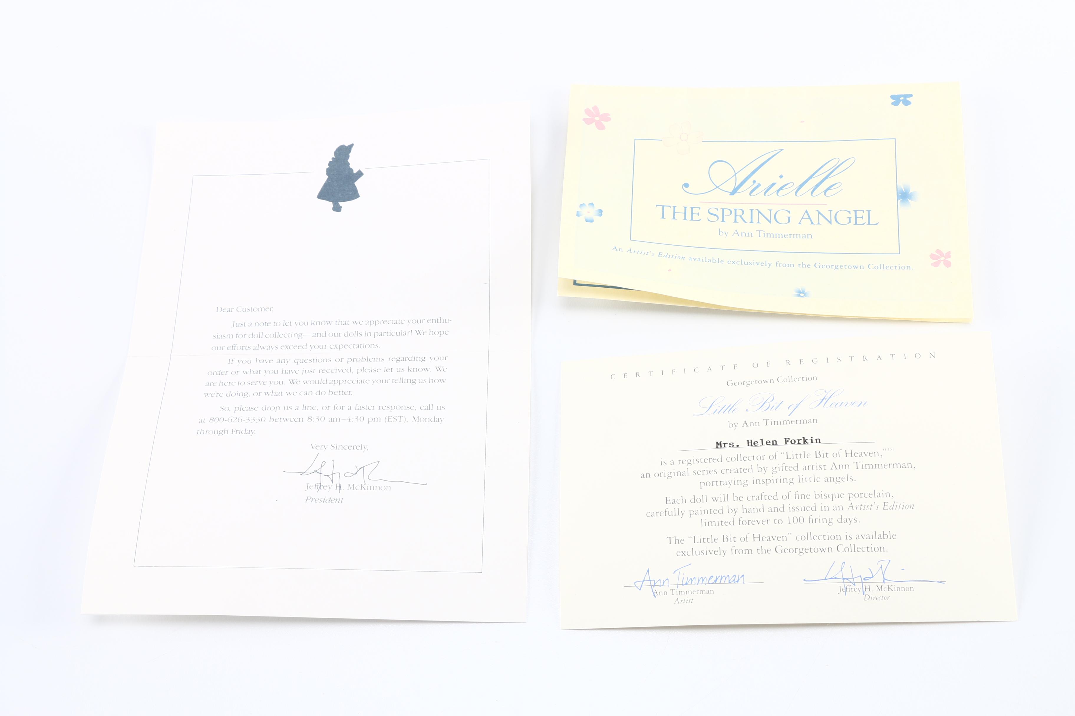 Georgetown Collection Bisque Dolls