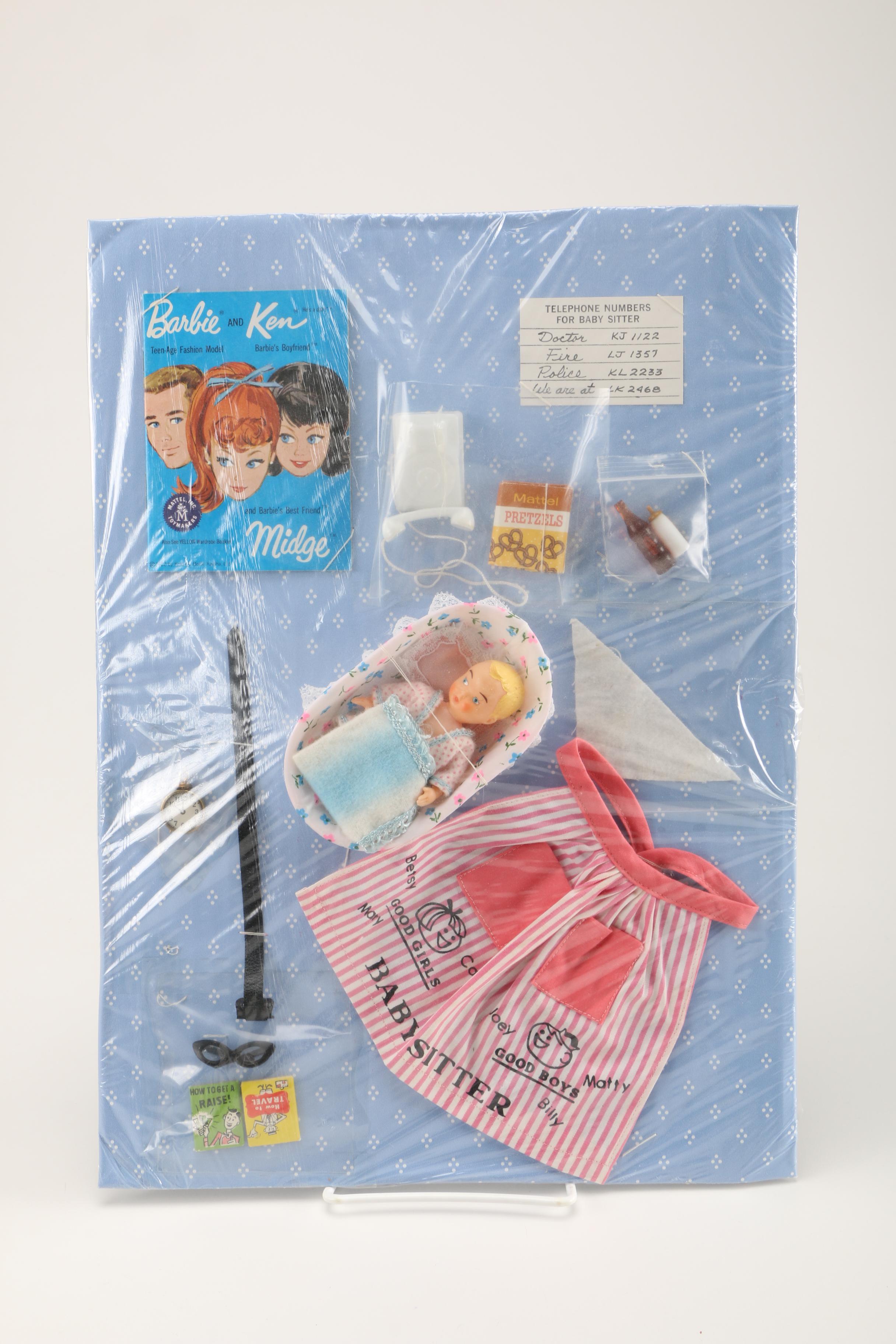 Three Barbie Sets Including Complete "Dog 'N Duds" Set