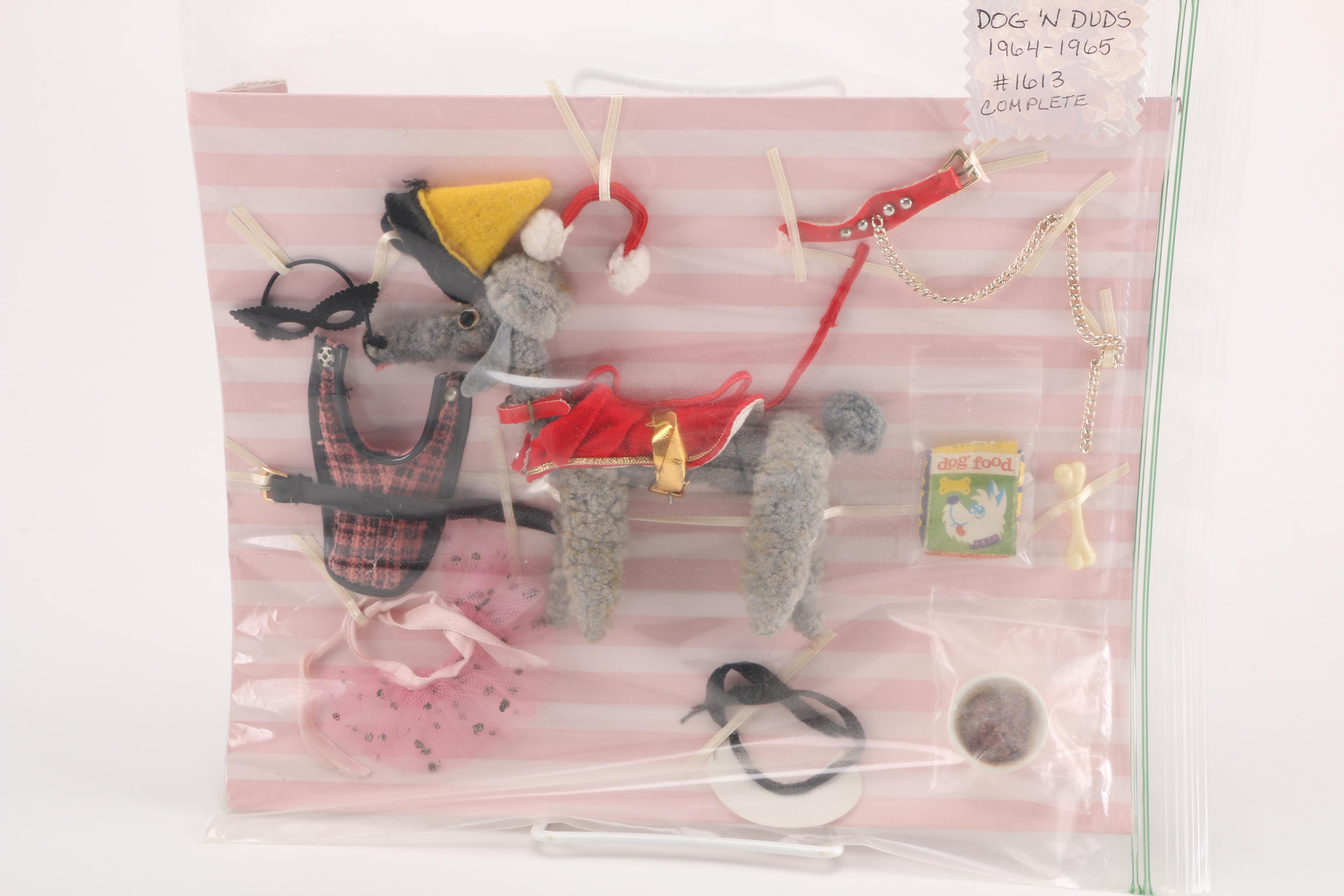 Three Barbie Sets Including Complete "Dog 'N Duds" Set