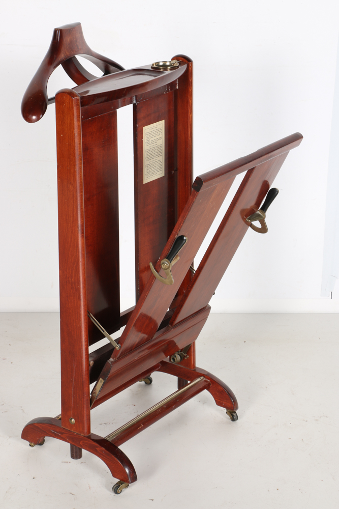 Vintage Italian Valet Stand by Henry Hanger