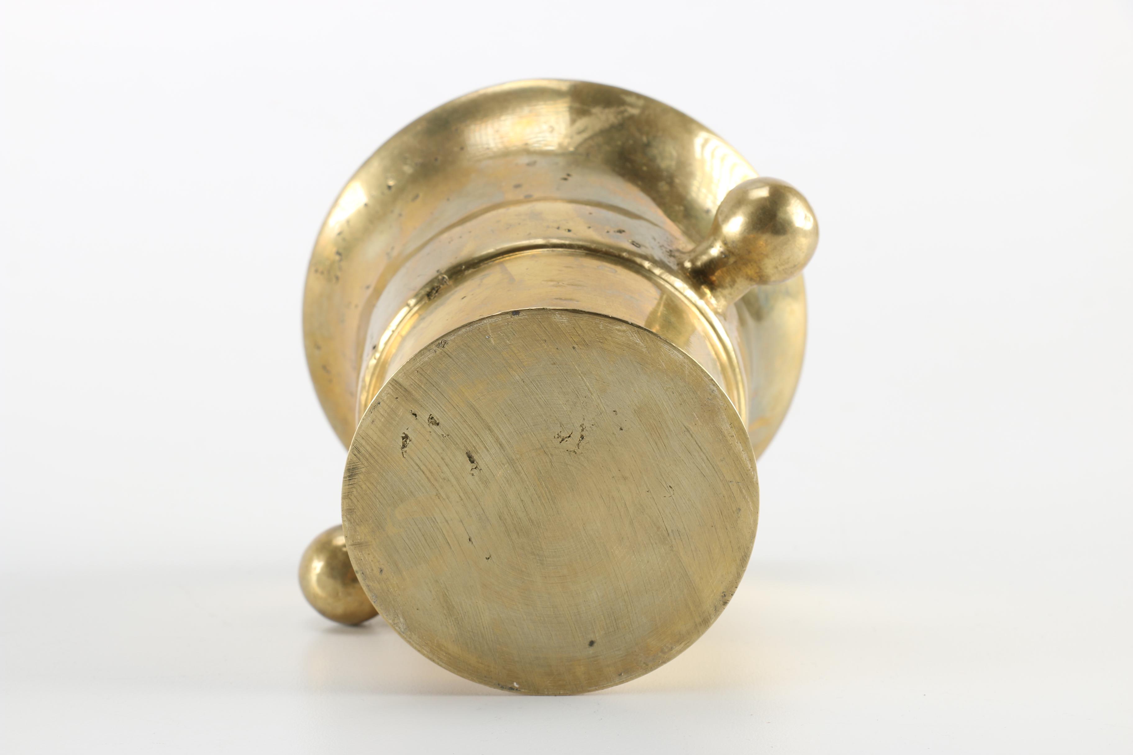 Ornate Enameled Brass Bowl and Assorted Highly Decorated Brass Items