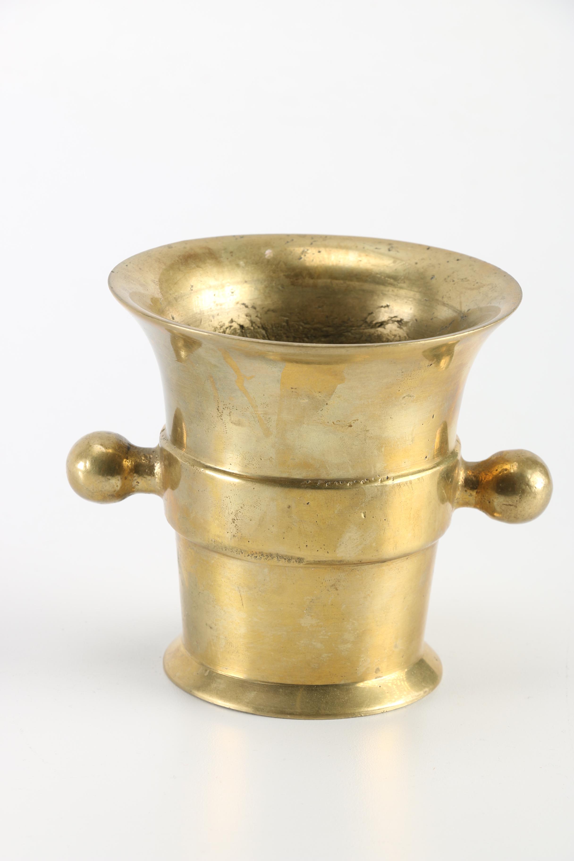 Ornate Enameled Brass Bowl and Assorted Highly Decorated Brass Items