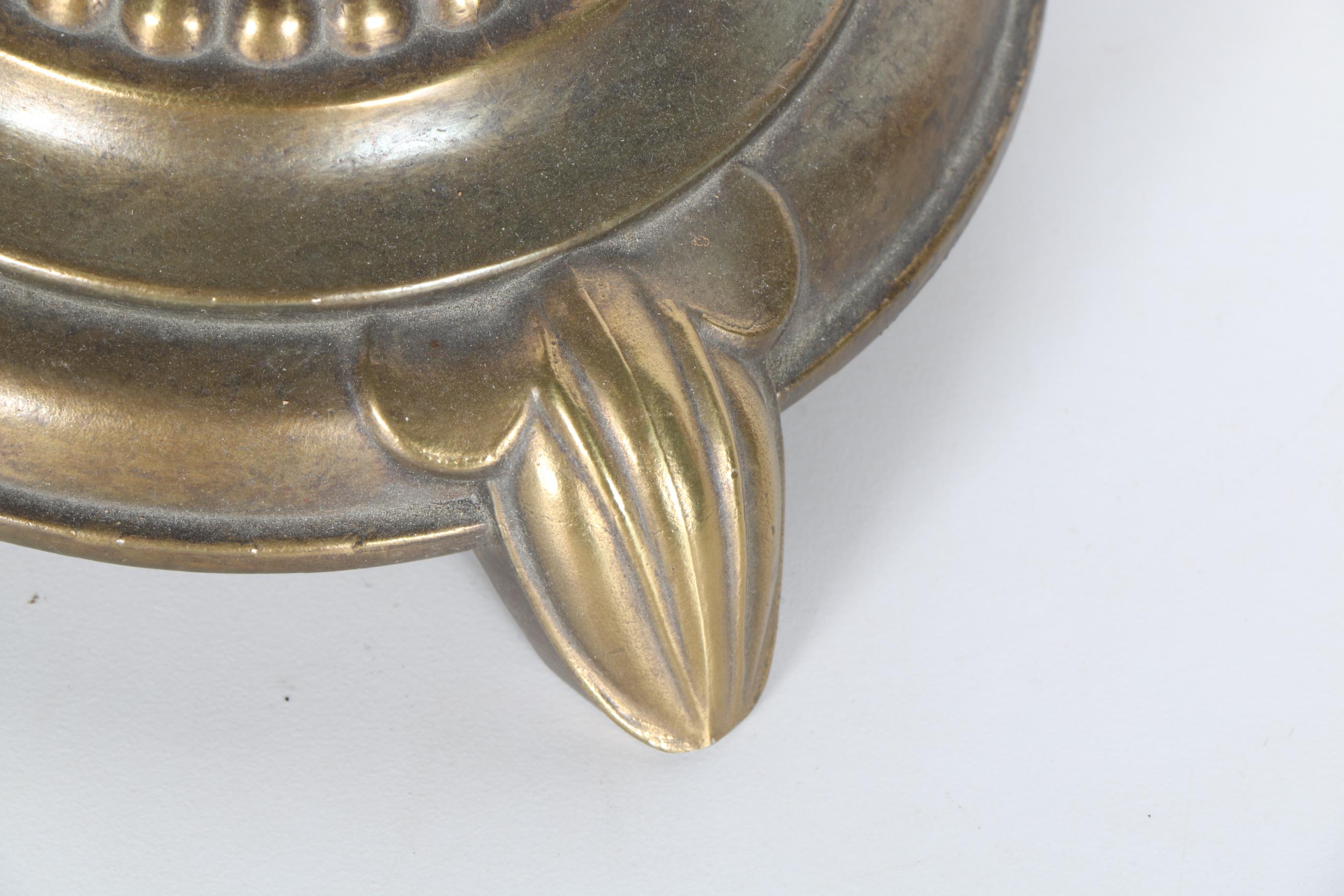 Gilded Floral Table Lamp