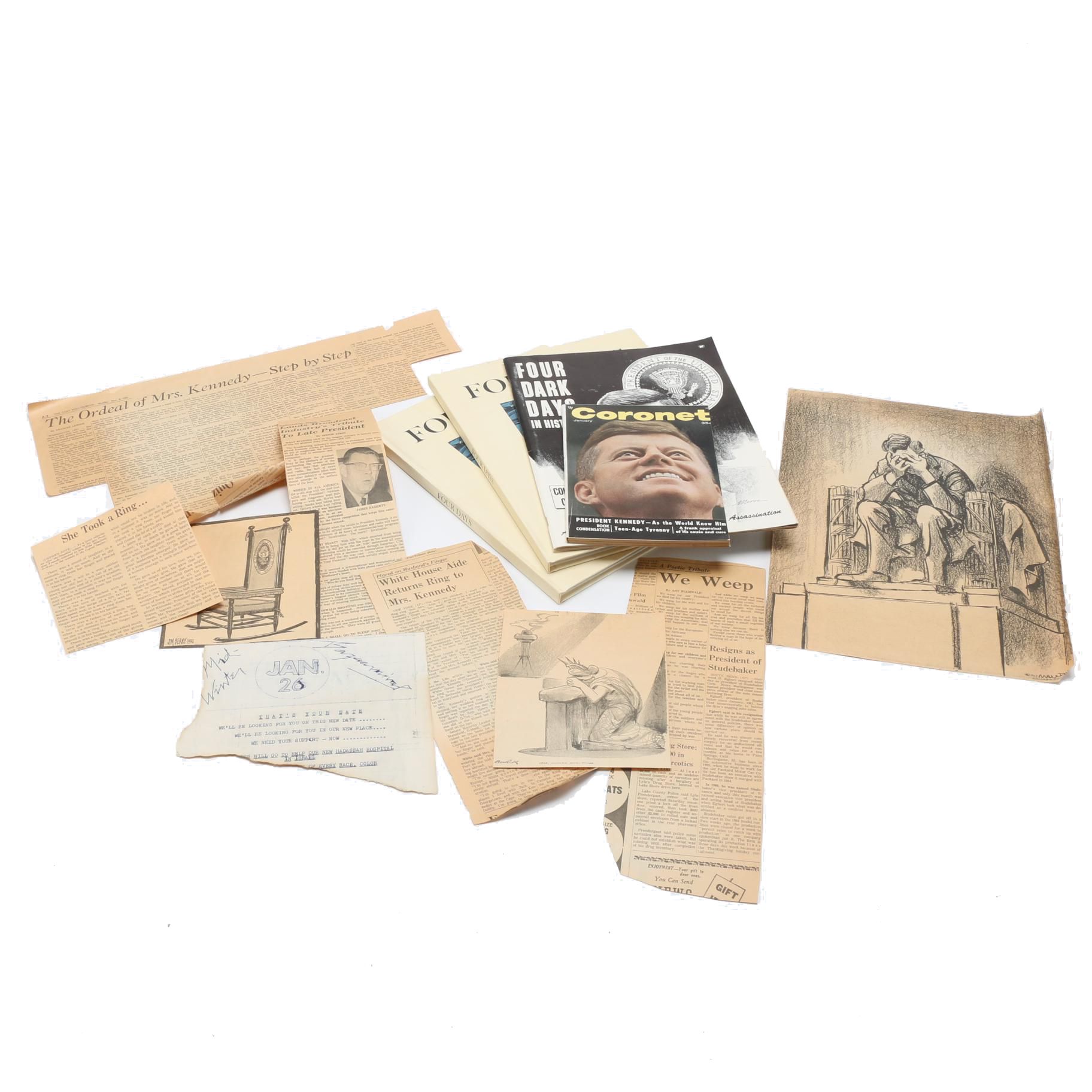 John F. Kennedy Collection Including "Four Days"