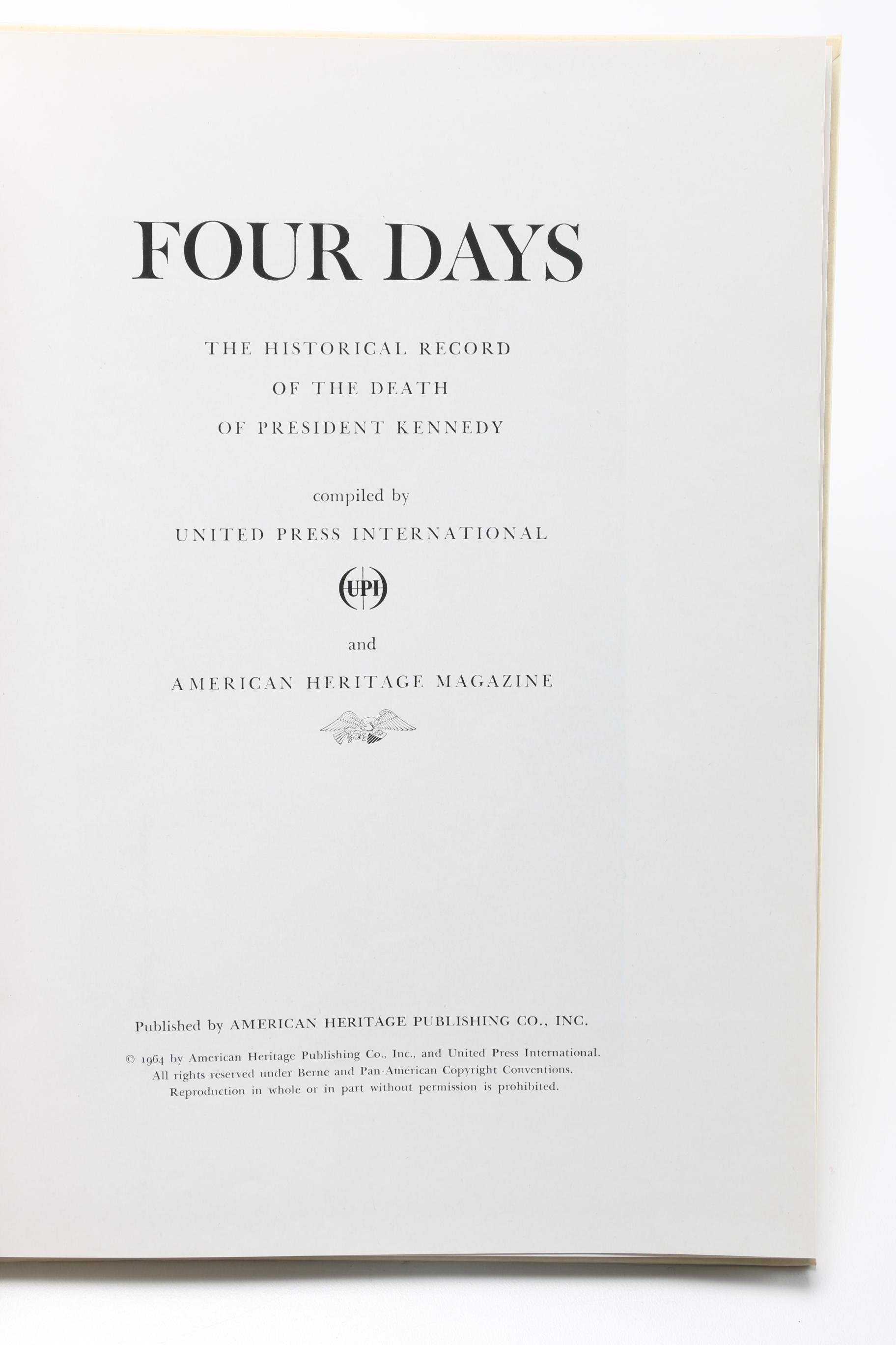 John F. Kennedy Collection Including "Four Days"