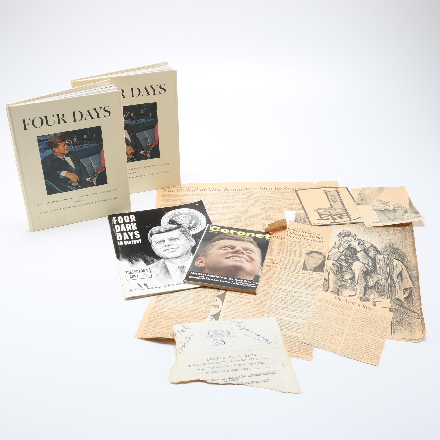 John F. Kennedy Collection Including "Four Days"