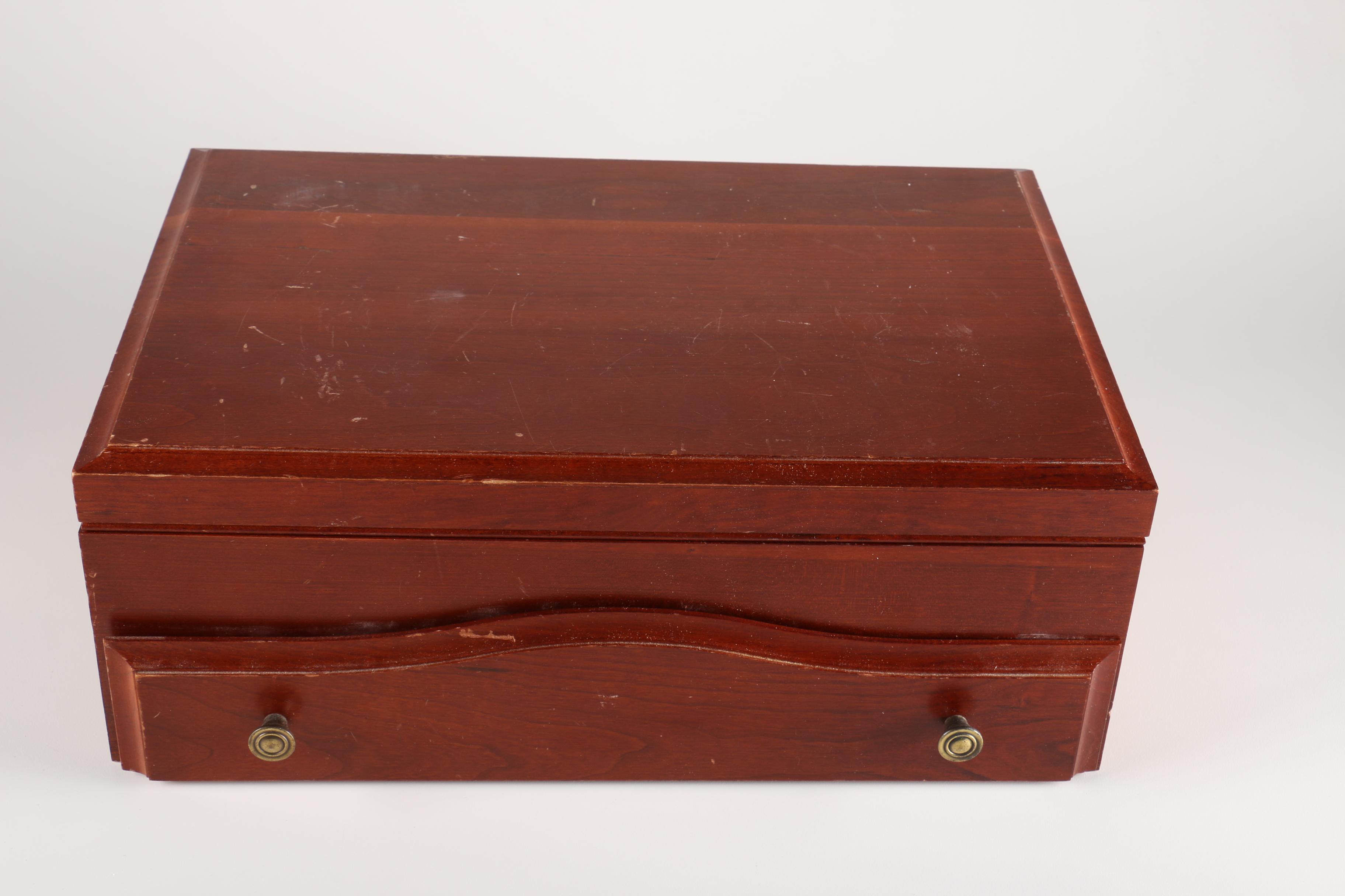 Gorham "Washington Irving" Silver Plate Flatware Set For Twelve