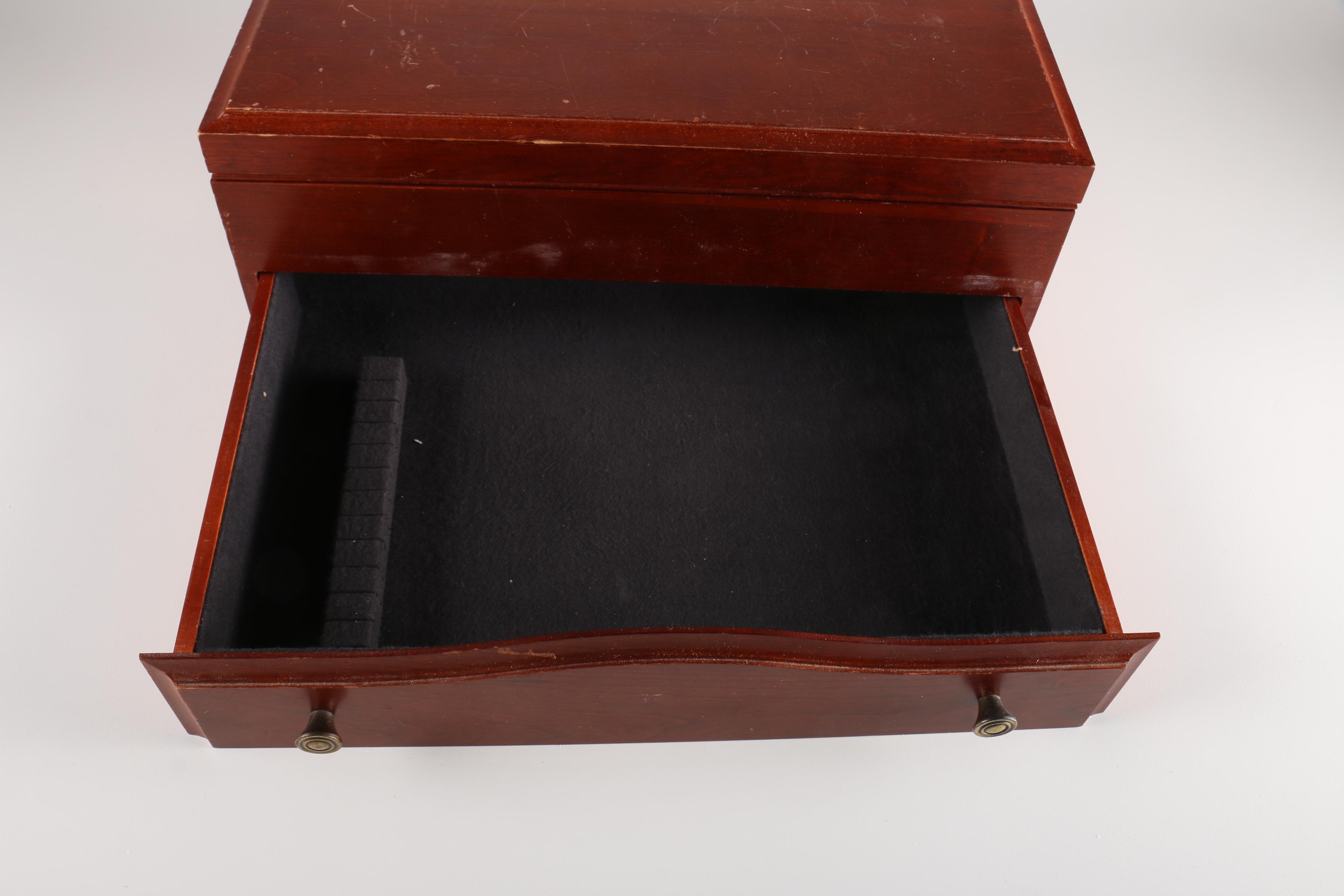 Gorham "Washington Irving" Silver Plate Flatware Set For Twelve