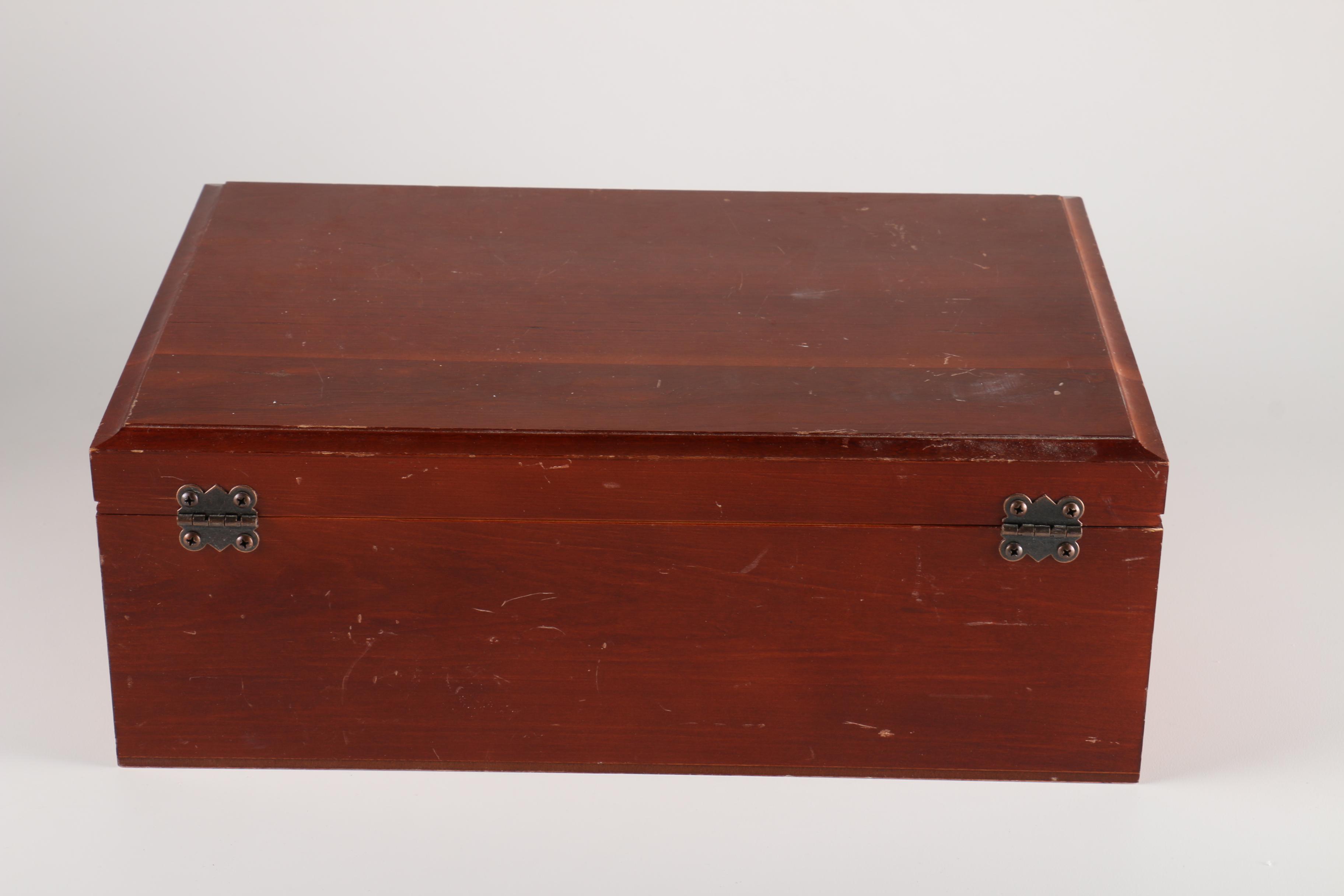 Gorham "Washington Irving" Silver Plate Flatware Set For Twelve