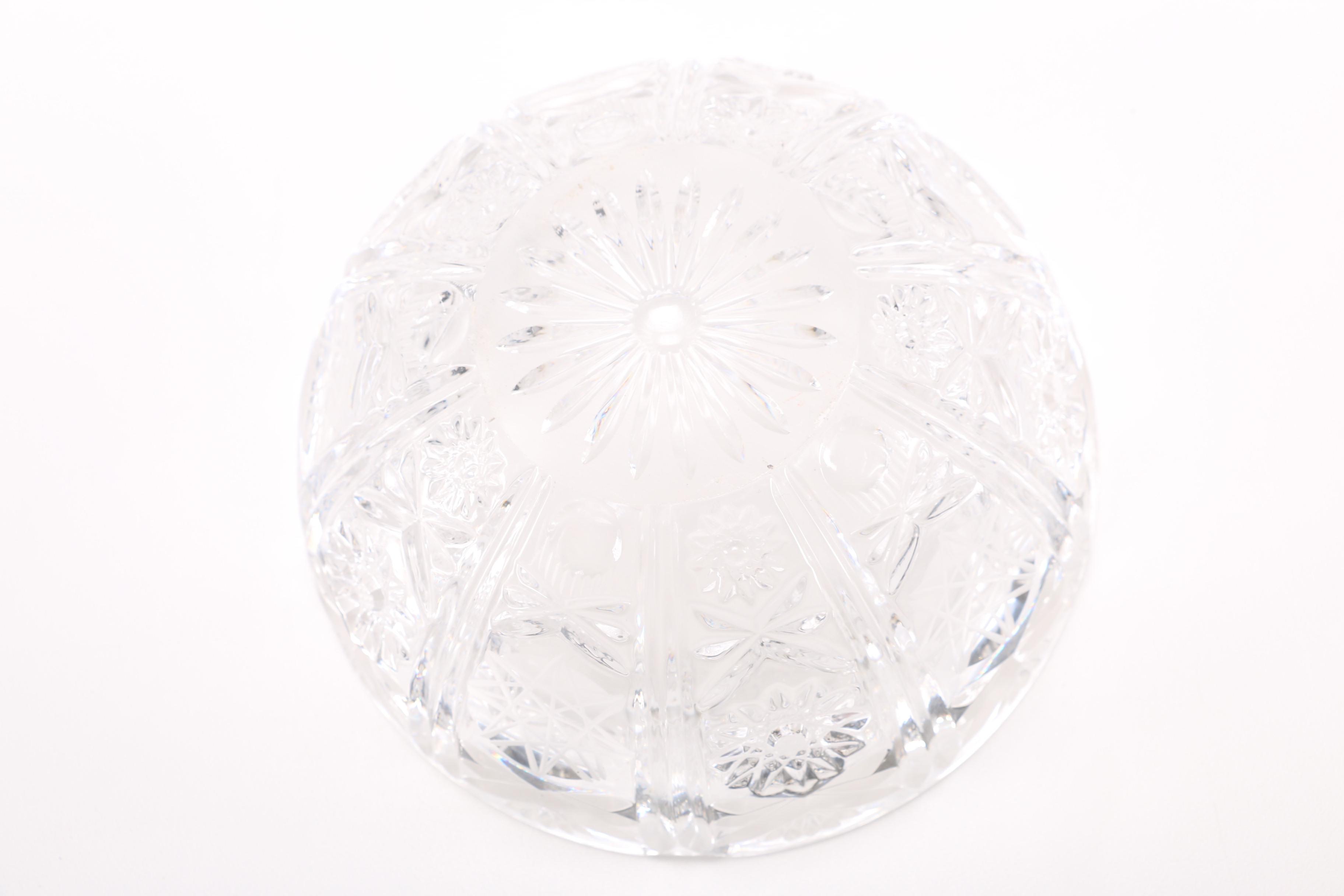 Decorative Crystal Ash Tray