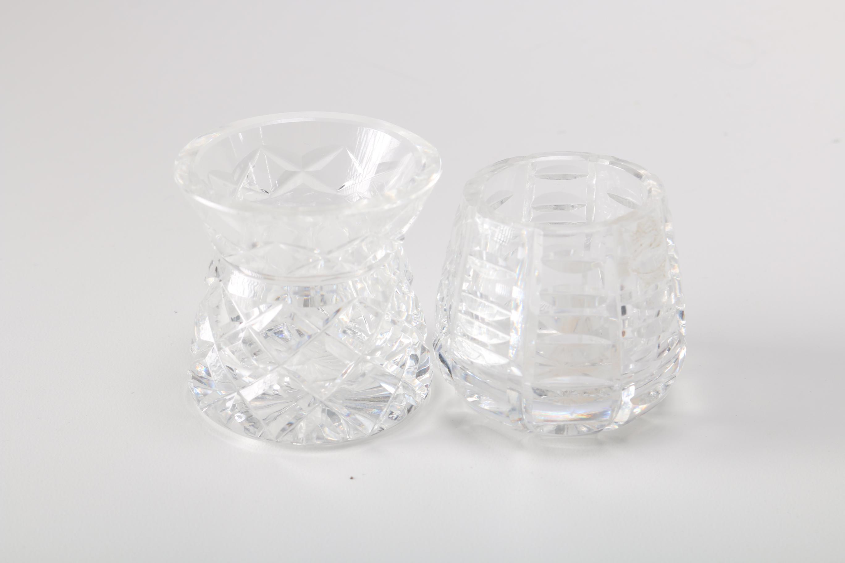 Diminutive Crystal Tableware