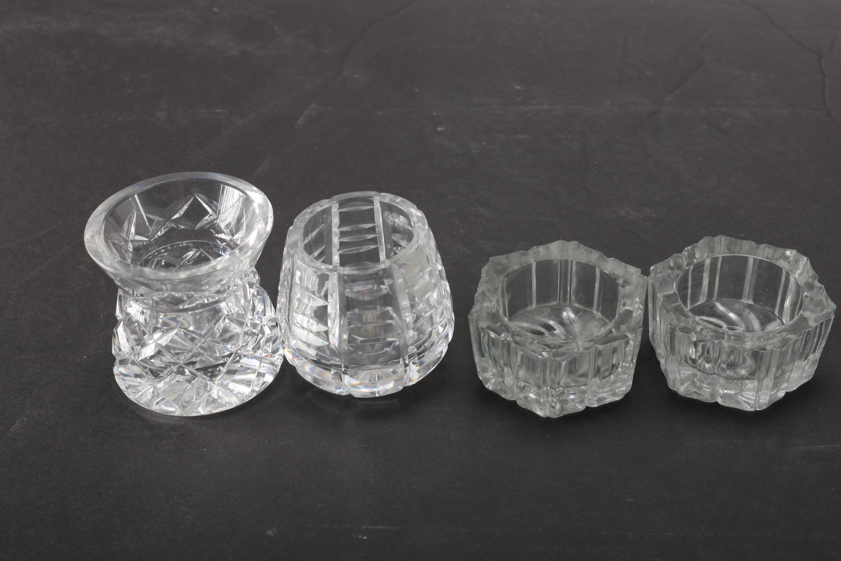 Diminutive Crystal Tableware