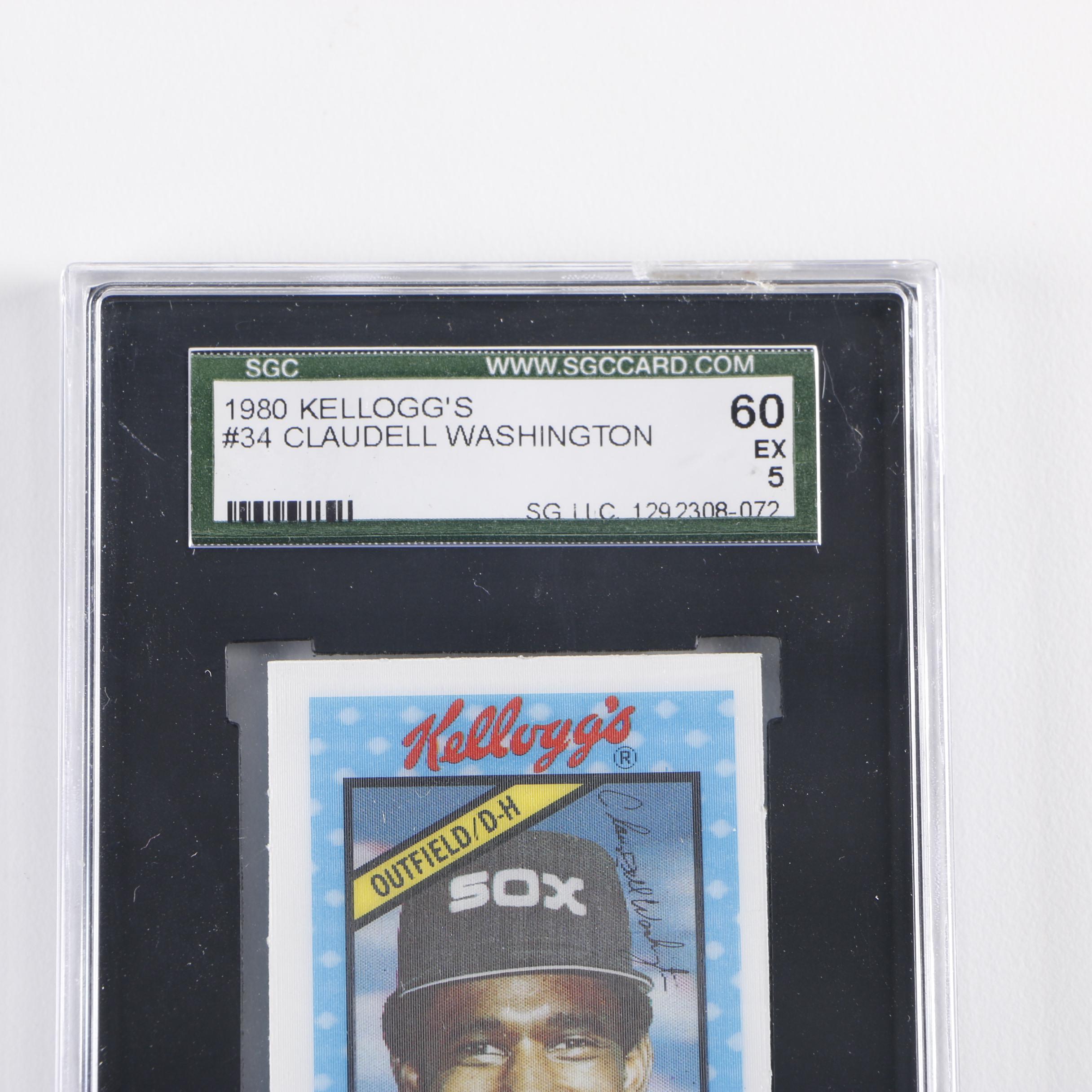 1980 Kellogg's "3D Super Stars" Baseball Cards