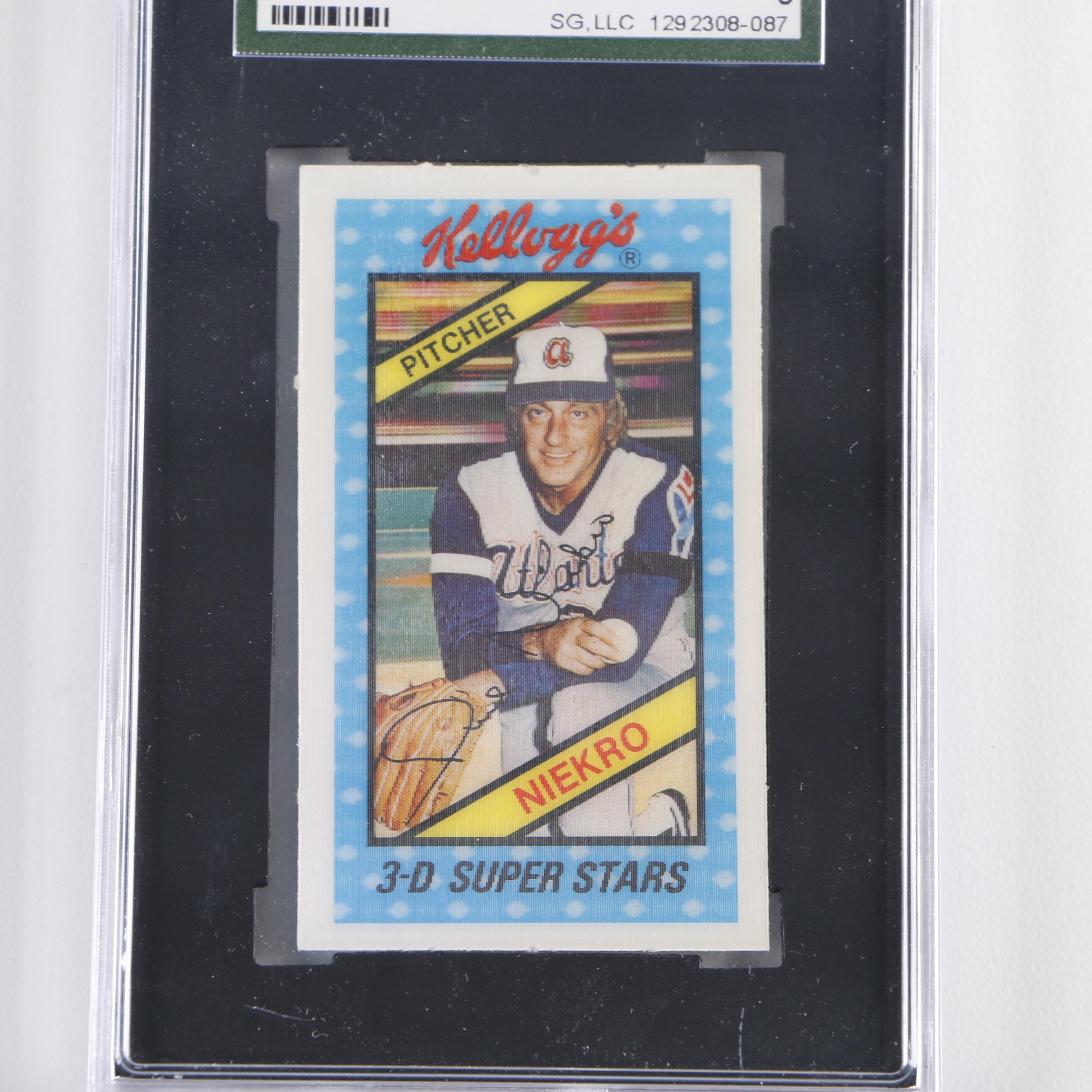 1980 Kellogg's "3D Super Stars" Baseball Cards