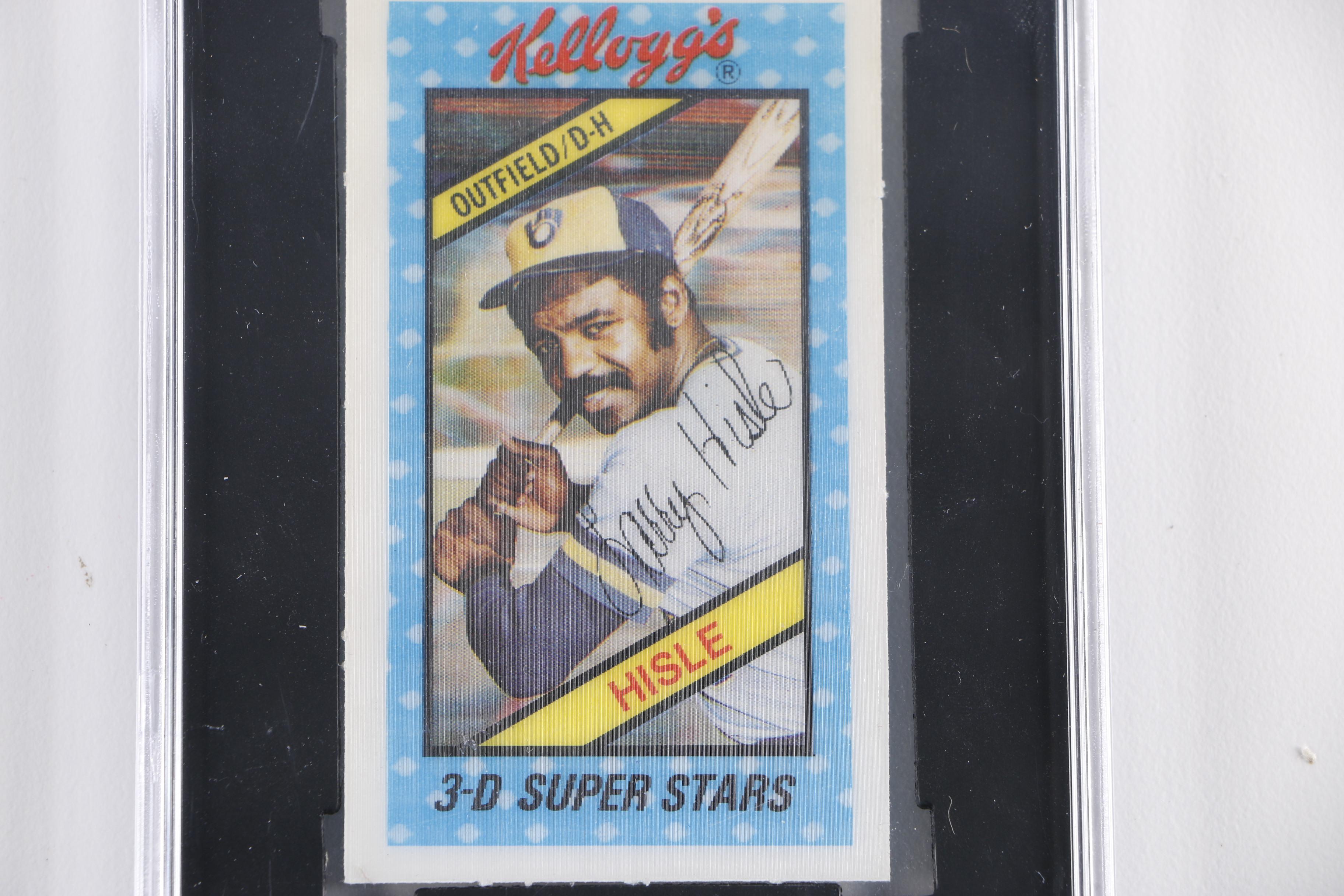 1980 Kellogg's "3D Super Stars" Baseball Cards