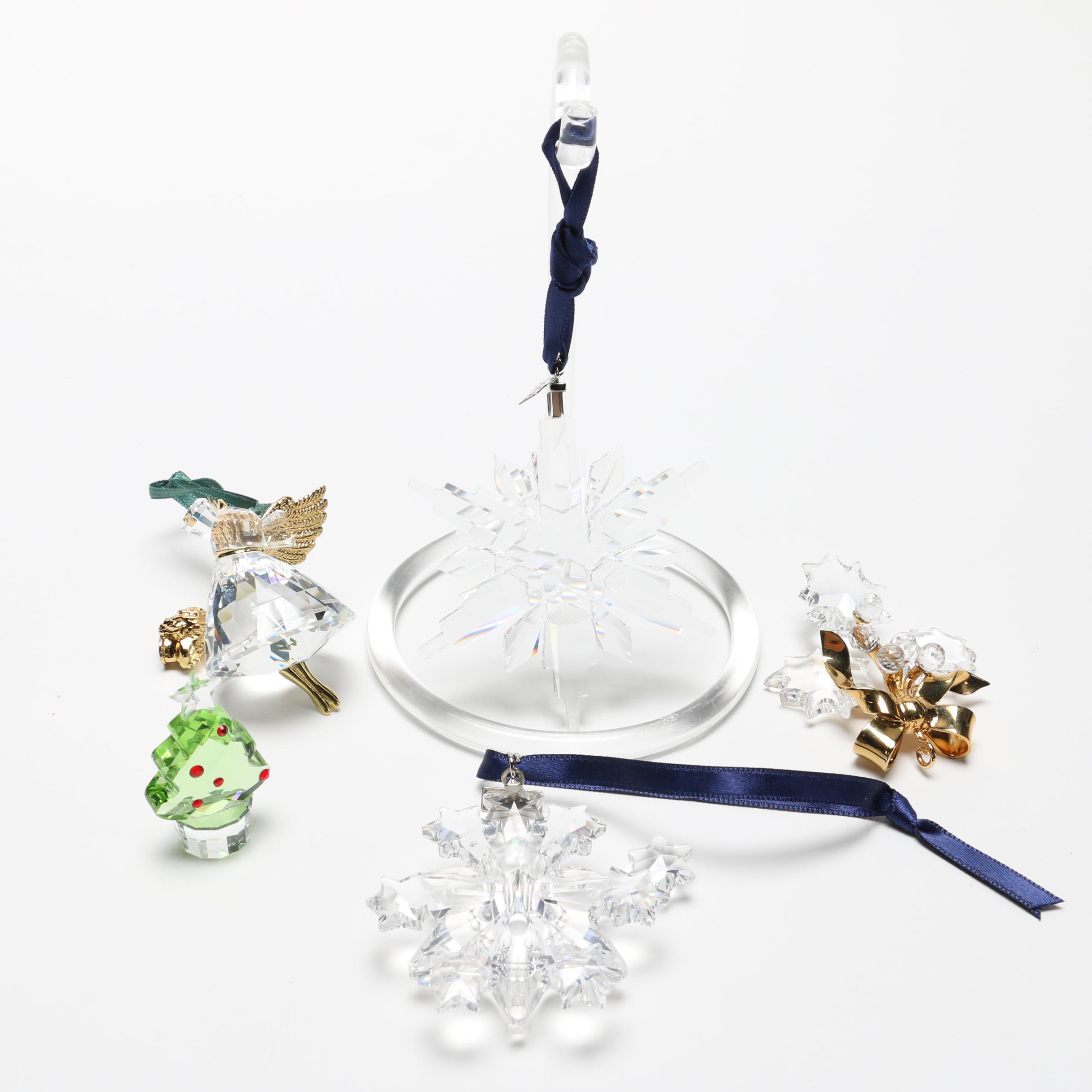 Swarovski Christmas Ornaments and Figurines