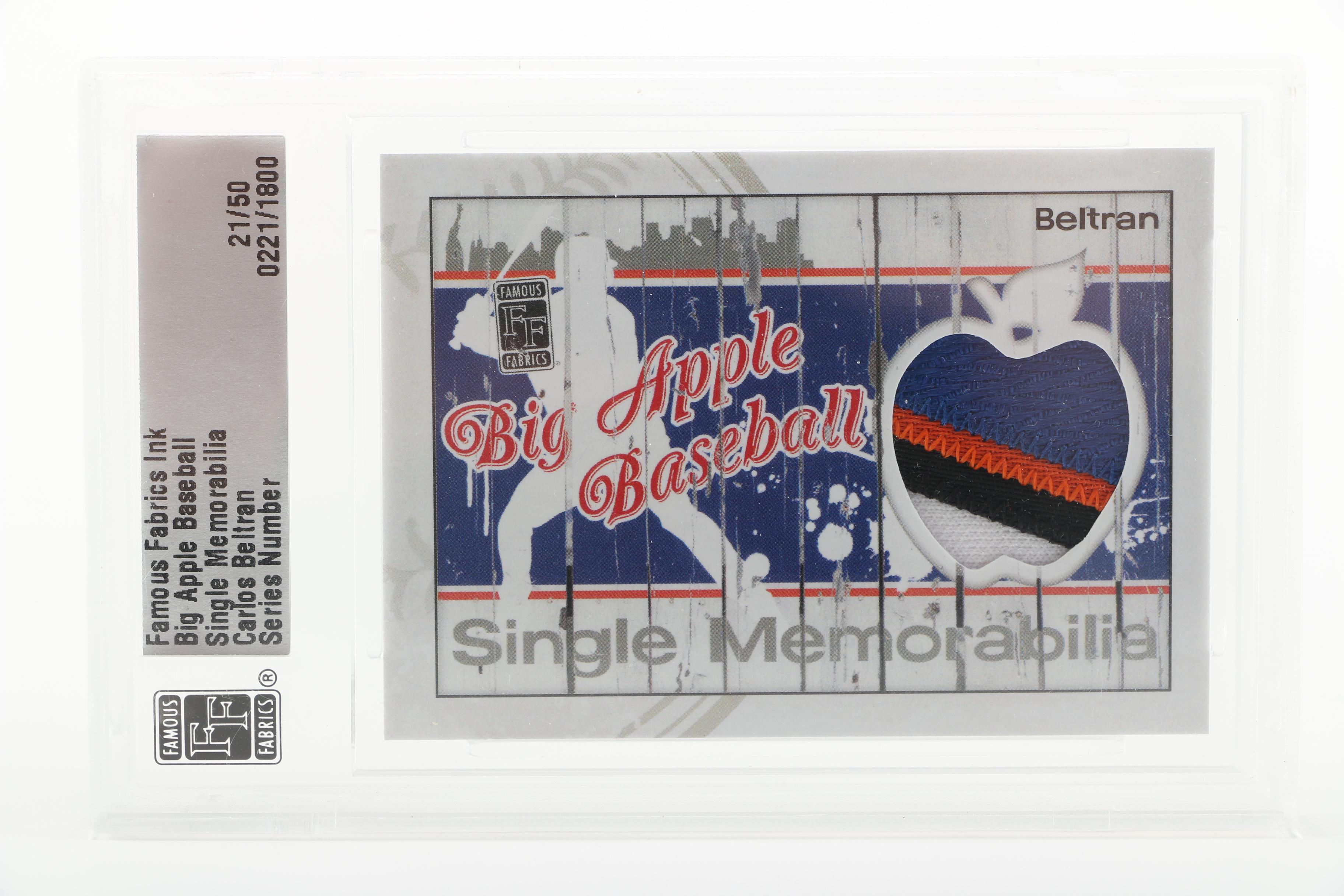 Famous Fabrics "Big Apple" New York Limited Edition Patch Cards