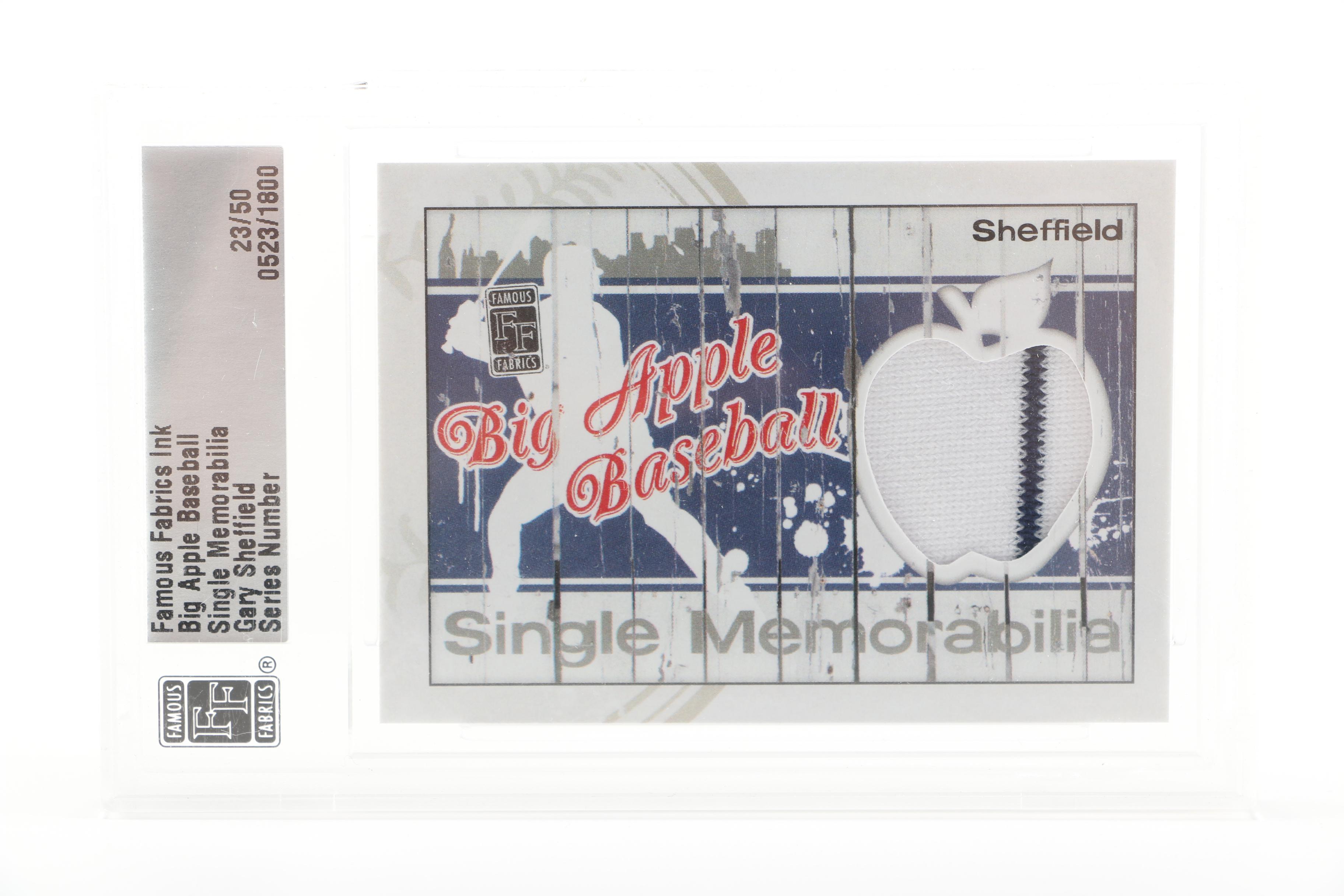 Famous Fabrics "Big Apple" New York Limited Edition Patch Cards