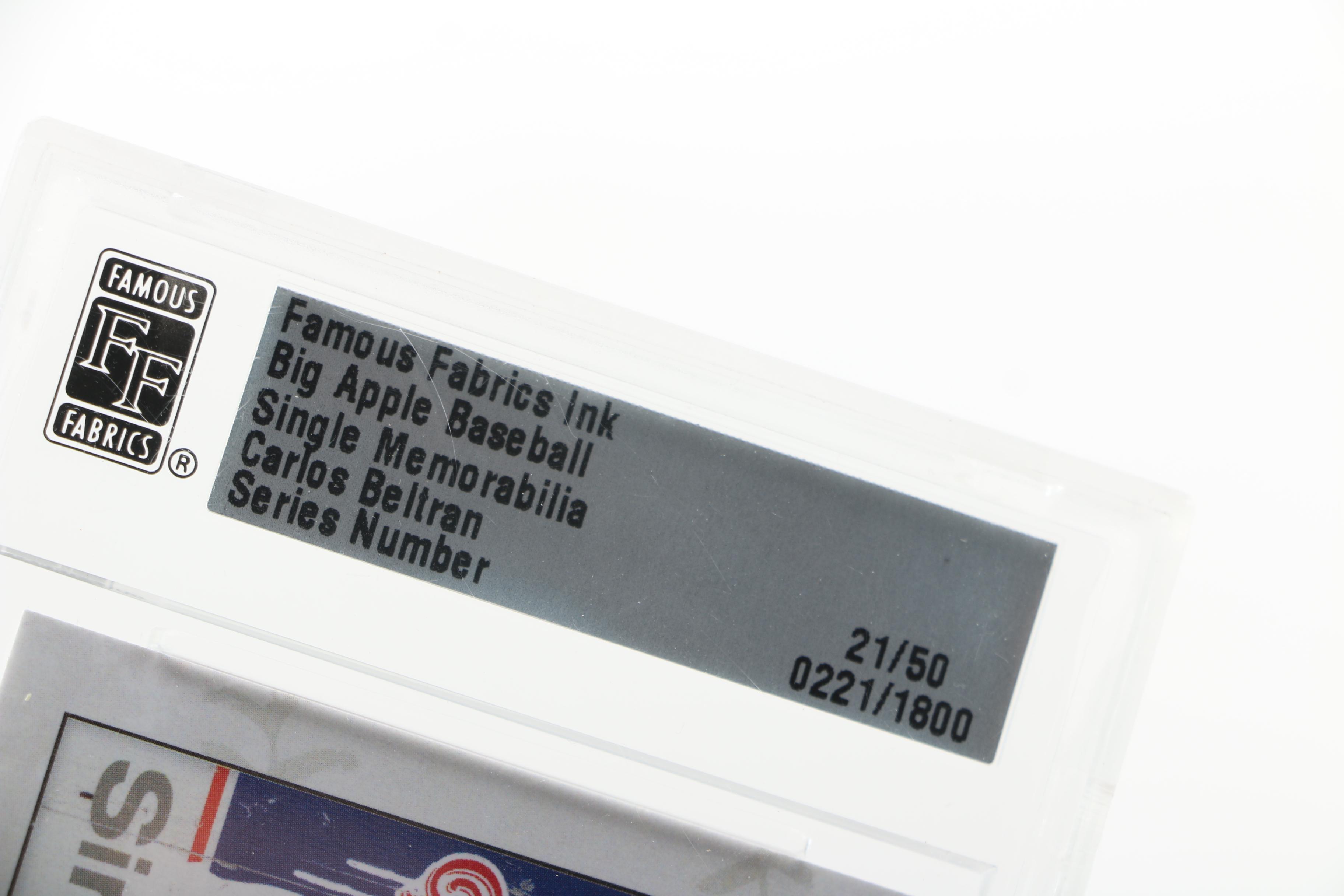 Famous Fabrics "Big Apple" New York Limited Edition Patch Cards