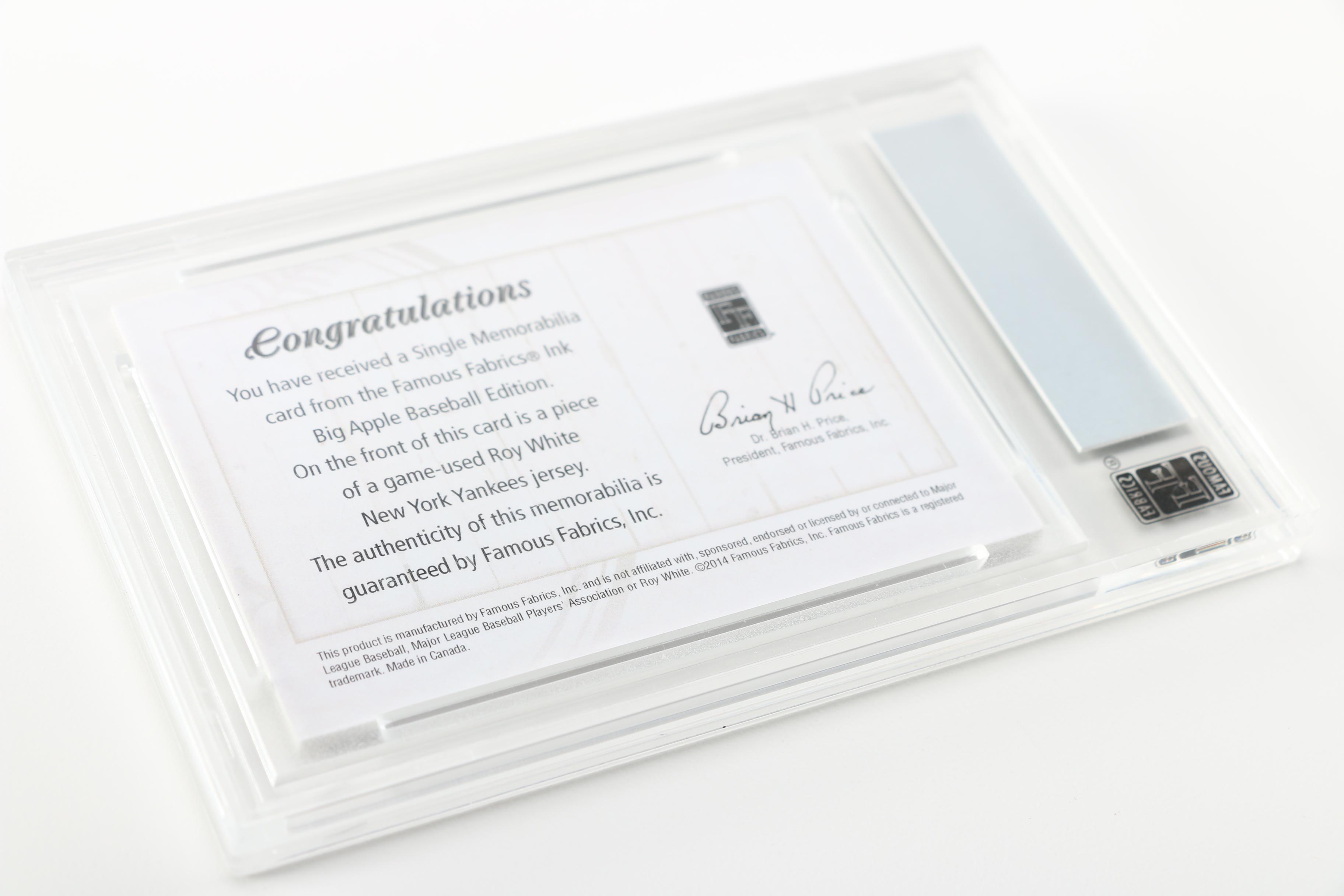 Famous Fabrics "Big Apple" New York Limited Edition Patch Cards