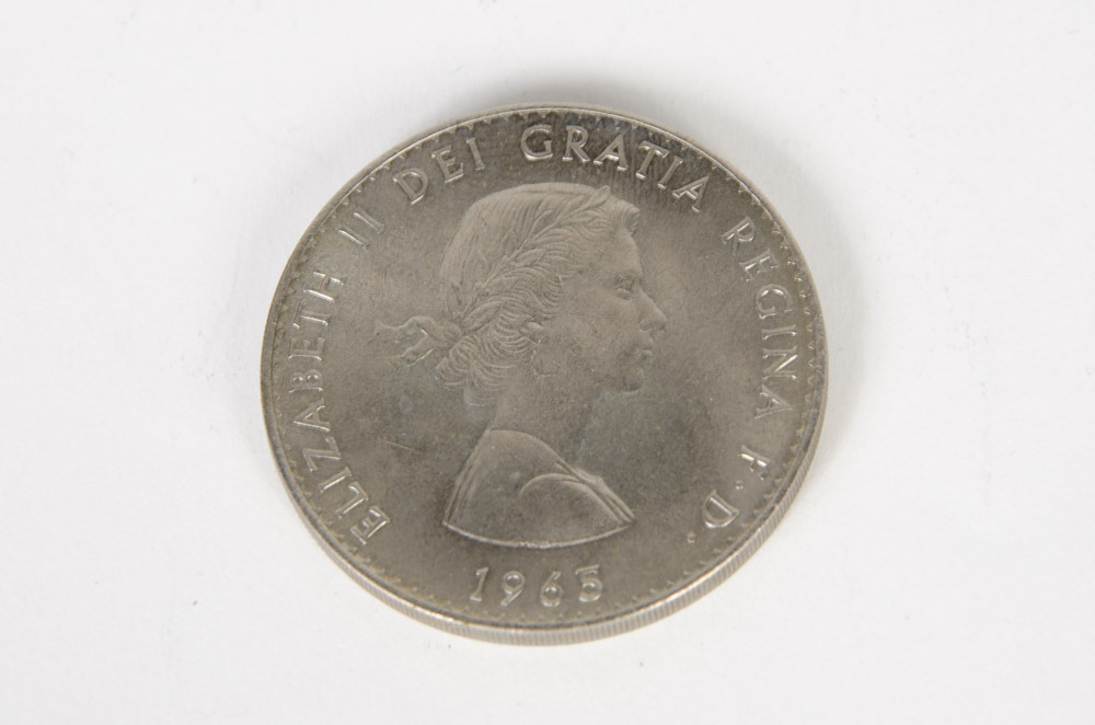 1965 Winston Churchill Memorial Coin