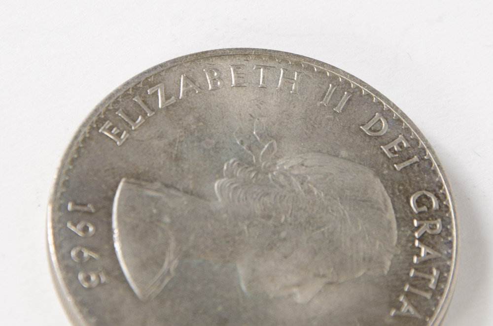 1965 Winston Churchill Memorial Coin