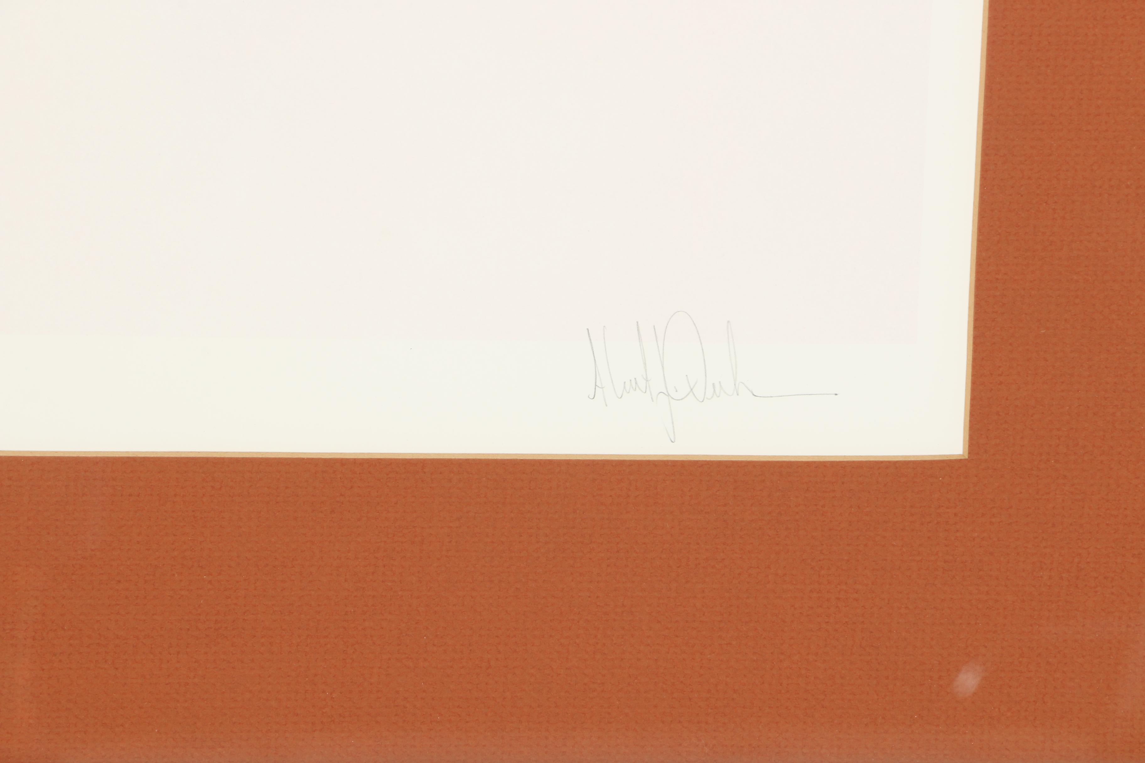 Limited Edition Offset Lithograph "Taos Pueblo"